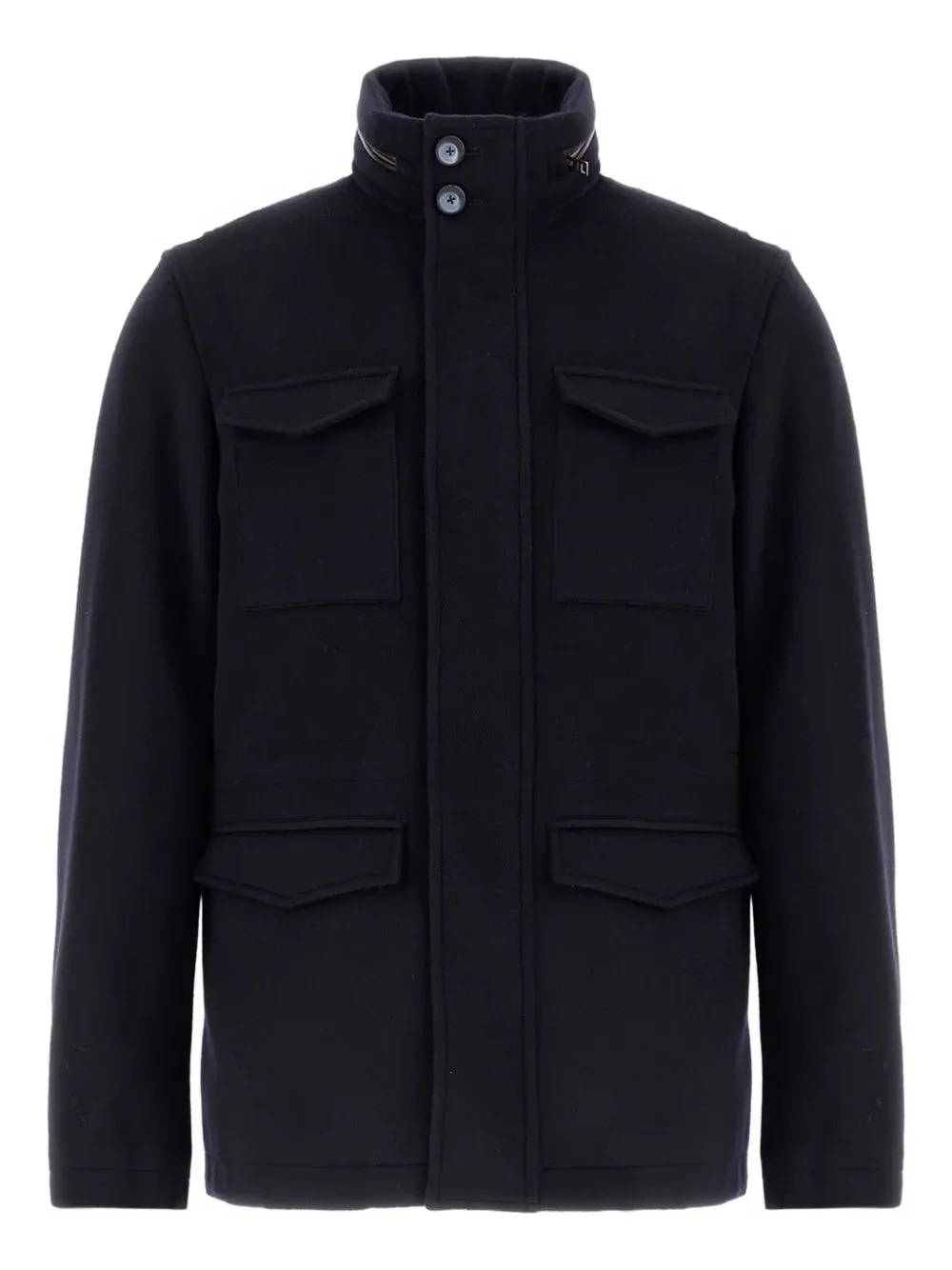 HERNO WOOL CASHMERE and ECOAGE FIELD JACKET
