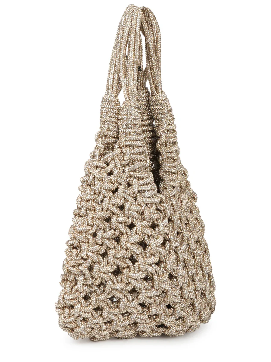 Hibourama Mini Handbag with Chic Gold Accents - Image 2