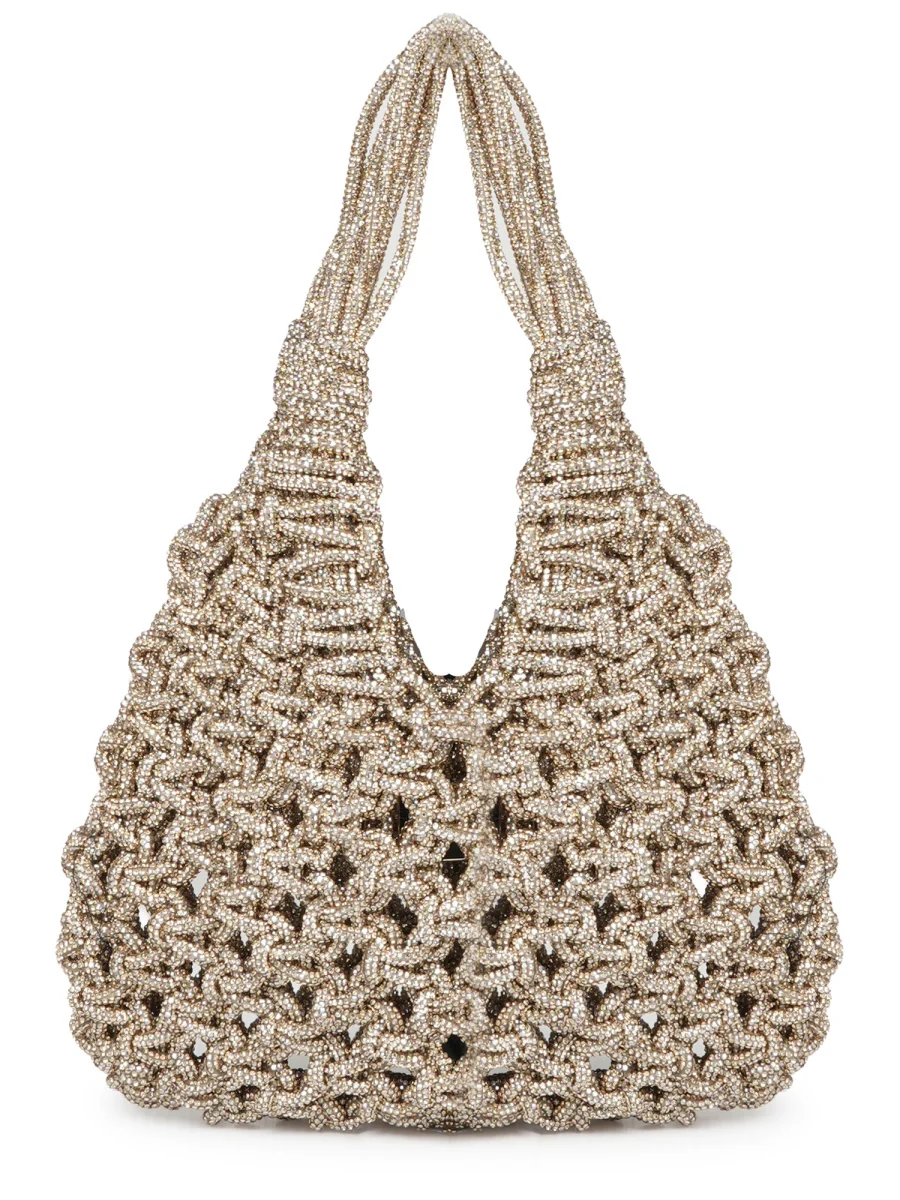Hibourama Mini Handbag with Chic Gold Accents - Image 3