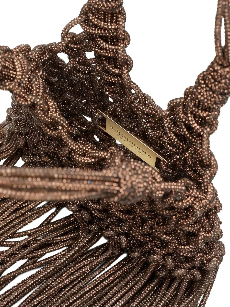 HIBOURAMA Vannifique Mini Plumes Crystal Feather Bag - Image 3