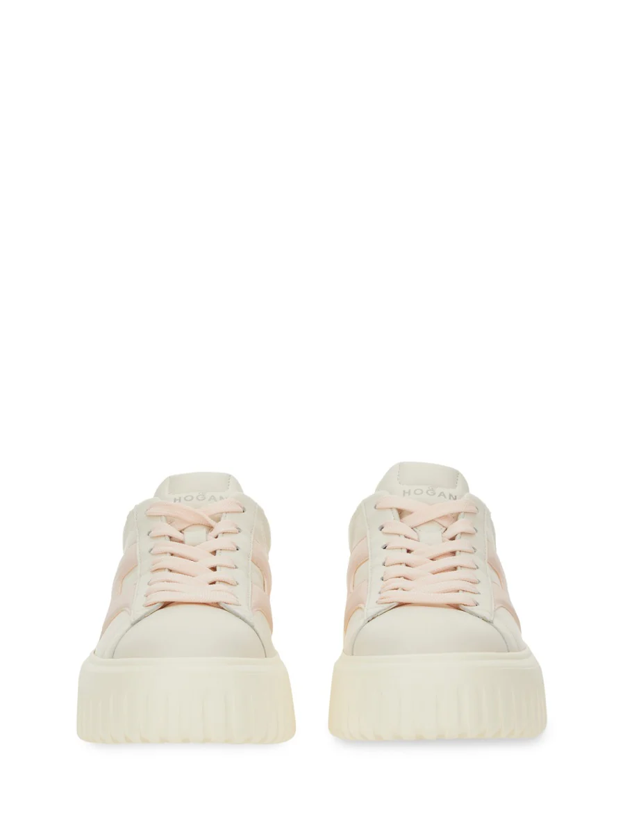 HOGAN H-STRIPES LOGO SNEAKERS WOMEN SHOES MADE in ITALY - Image 4