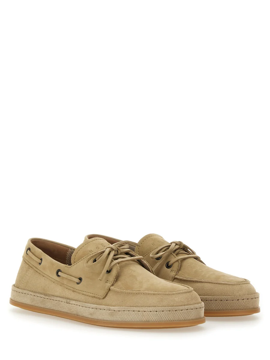 HOGAN Leather Boat Moccasin - Image 2