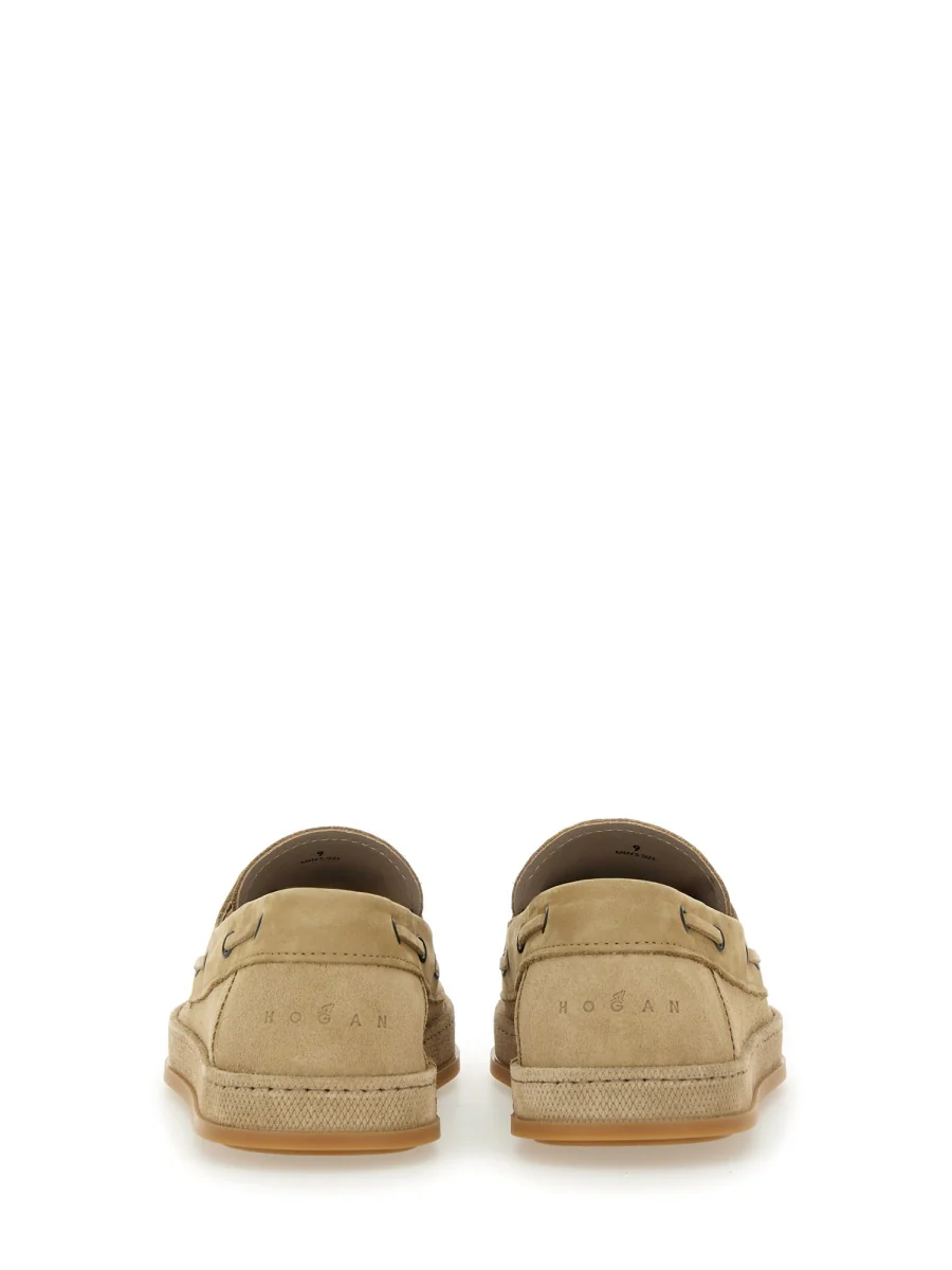 HOGAN Leather Boat Moccasin - Image 3