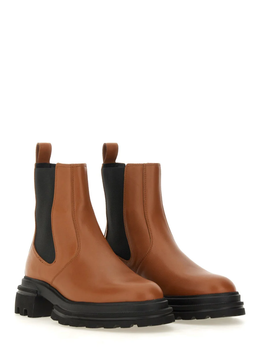 HOGAN Leather Chelsea Ankle Boots - Image 2