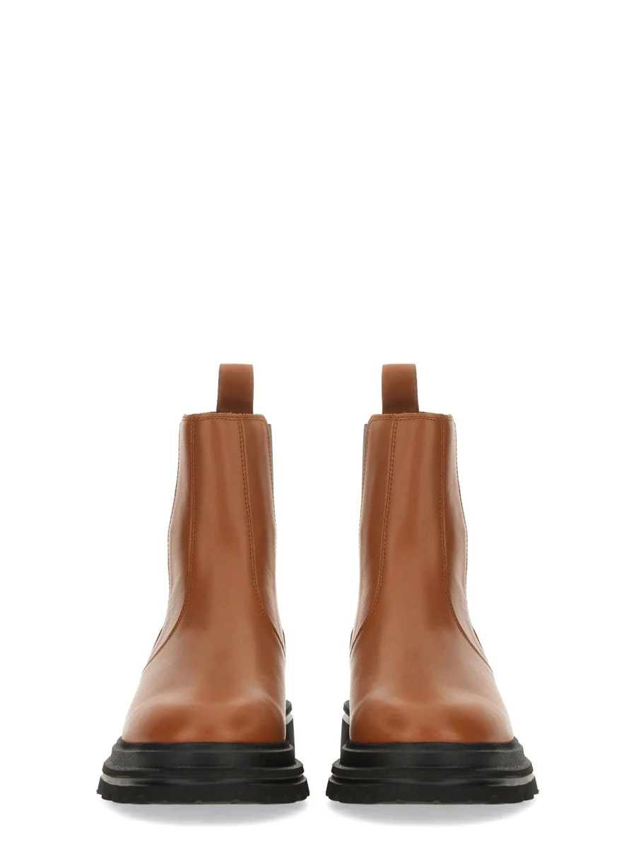 HOGAN Leather Chelsea Ankle Boots - Image 4