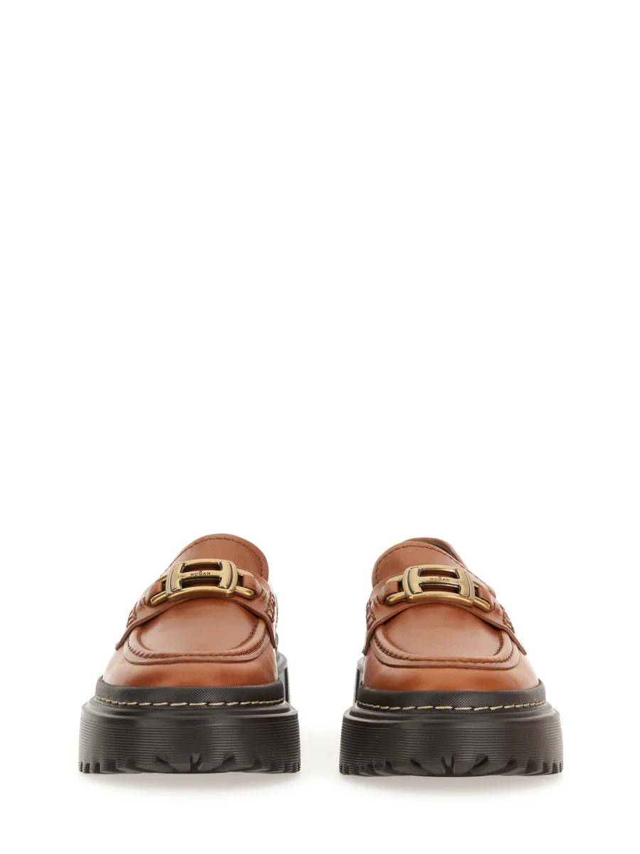 HOGAN Leather Moccasin H619 - Image 4
