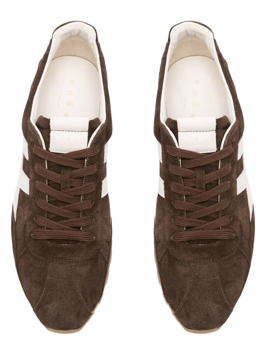 Hogan Premium Calfskin Sneakers for Men - FW25 Collection - Image 4