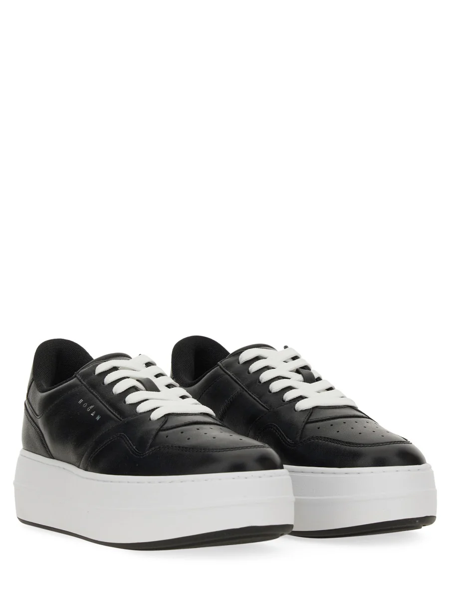 HOGAN Sneakers Platform da Donna Skyscraper in Pelle - Image 3