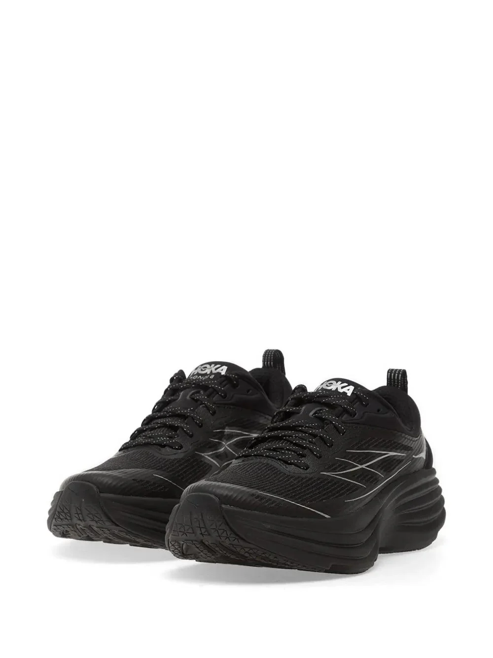 Hoka One One Dynamic Caged Sneakers for Men - Bondi 8 TS - Image 2