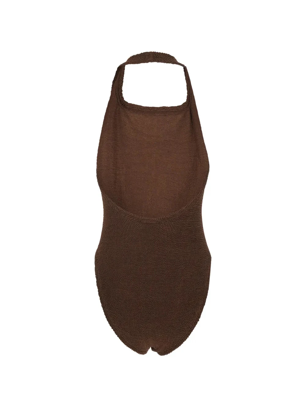 Hunza Crinkled Halterneck Mini Dress with Low Back - Image 2