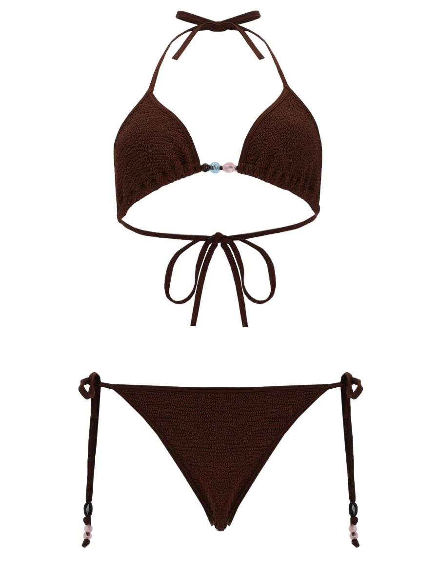 Hunza G Metallic Mini Swimsuit for Women - SS26 Collection