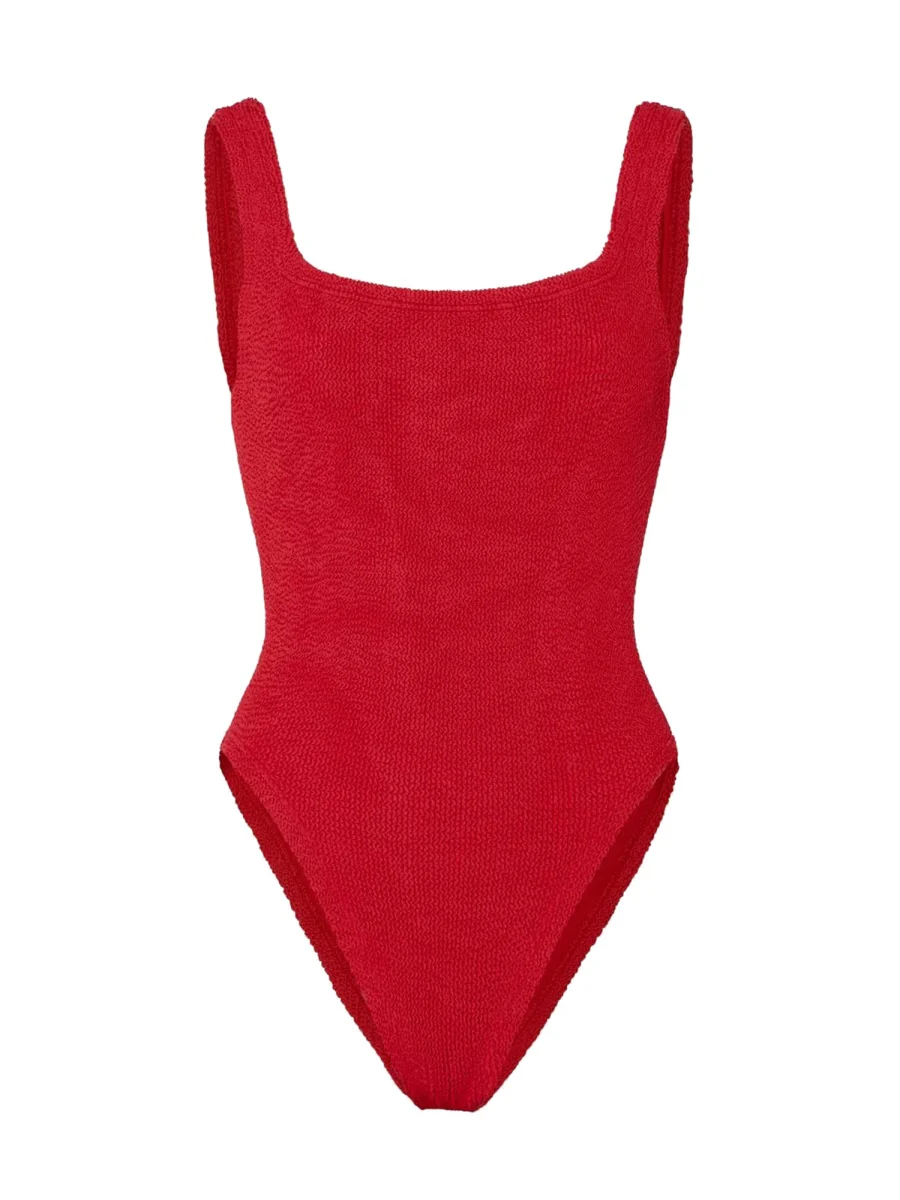 Hunza G Square Neck Mini Swim Costume - Image 2