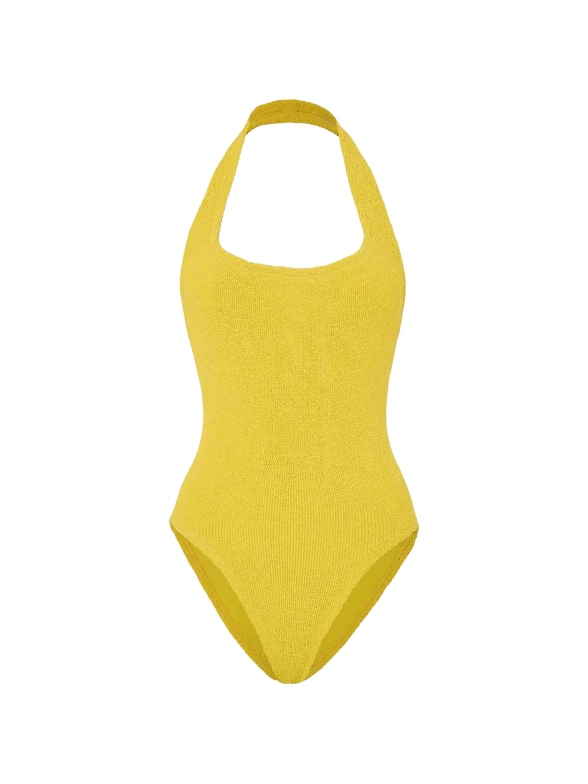 Hunza Halterneck Mini Dress with Low Back