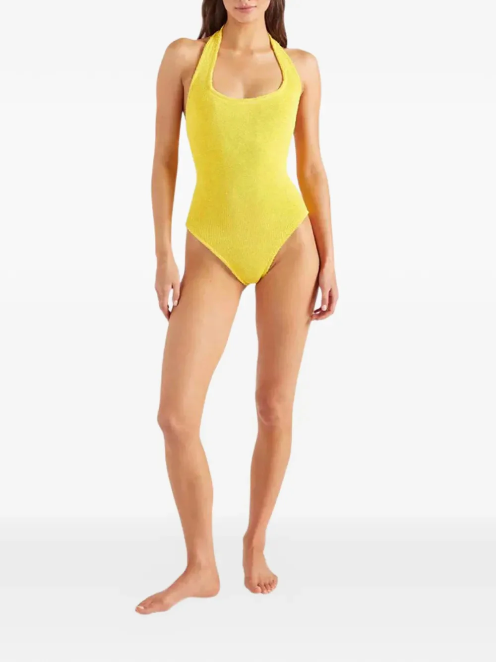 Hunza Halterneck Mini Dress with Low Back - Image 2