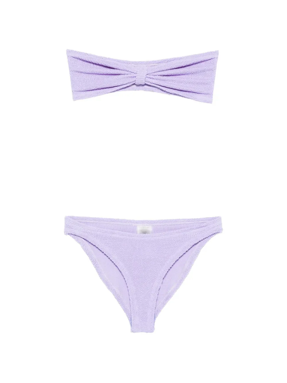 Hunza One Size High-Waisted Knot Front Bikini