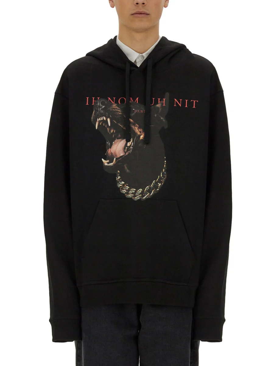 IH NOM UH NIT Dobermann Print Sweatshirt