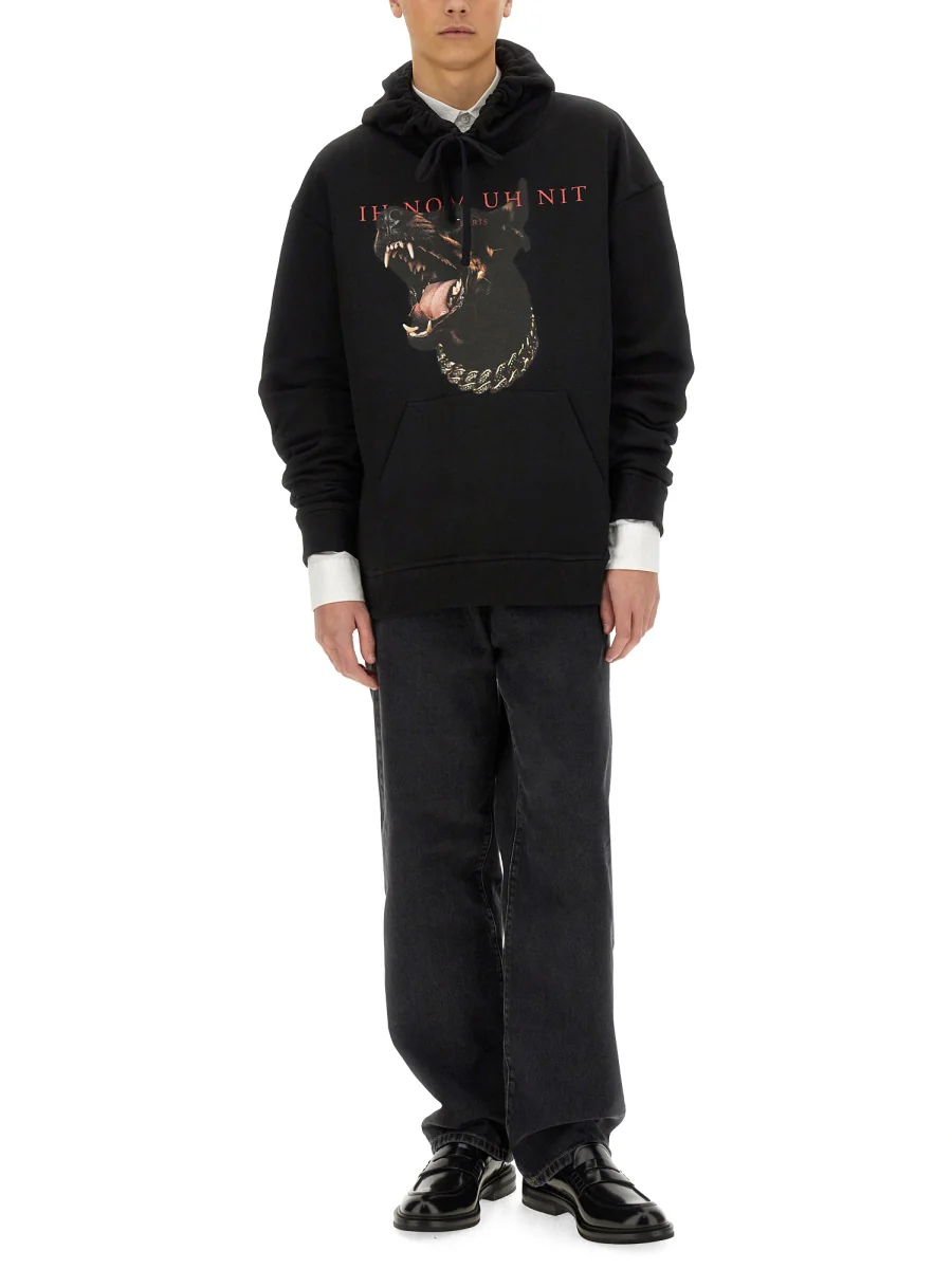 IH NOM UH NIT Dobermann Print Sweatshirt - Image 6