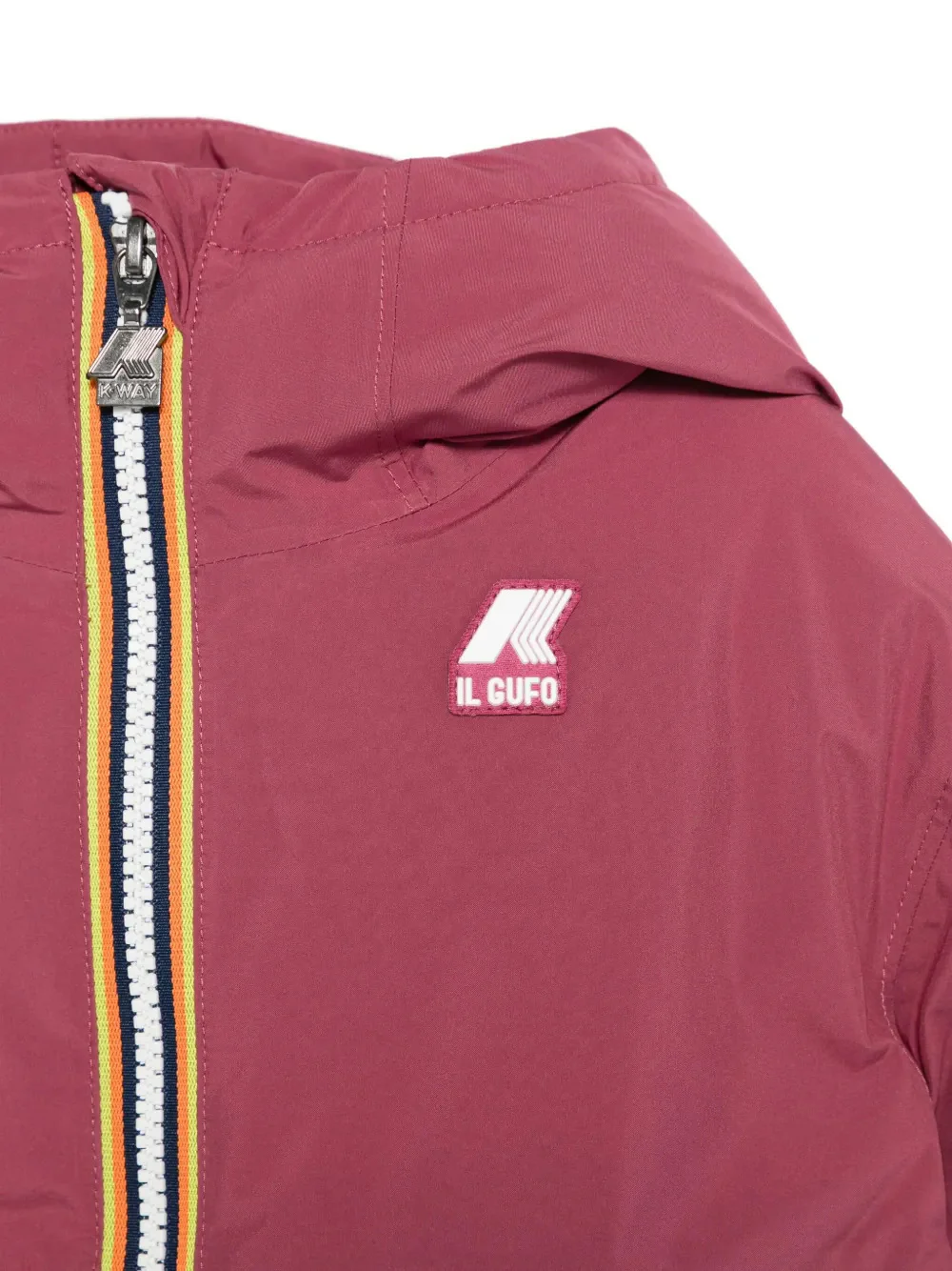 Il Gufo Mini Front Zip Jacket with Snap-Button Closure - Image 3