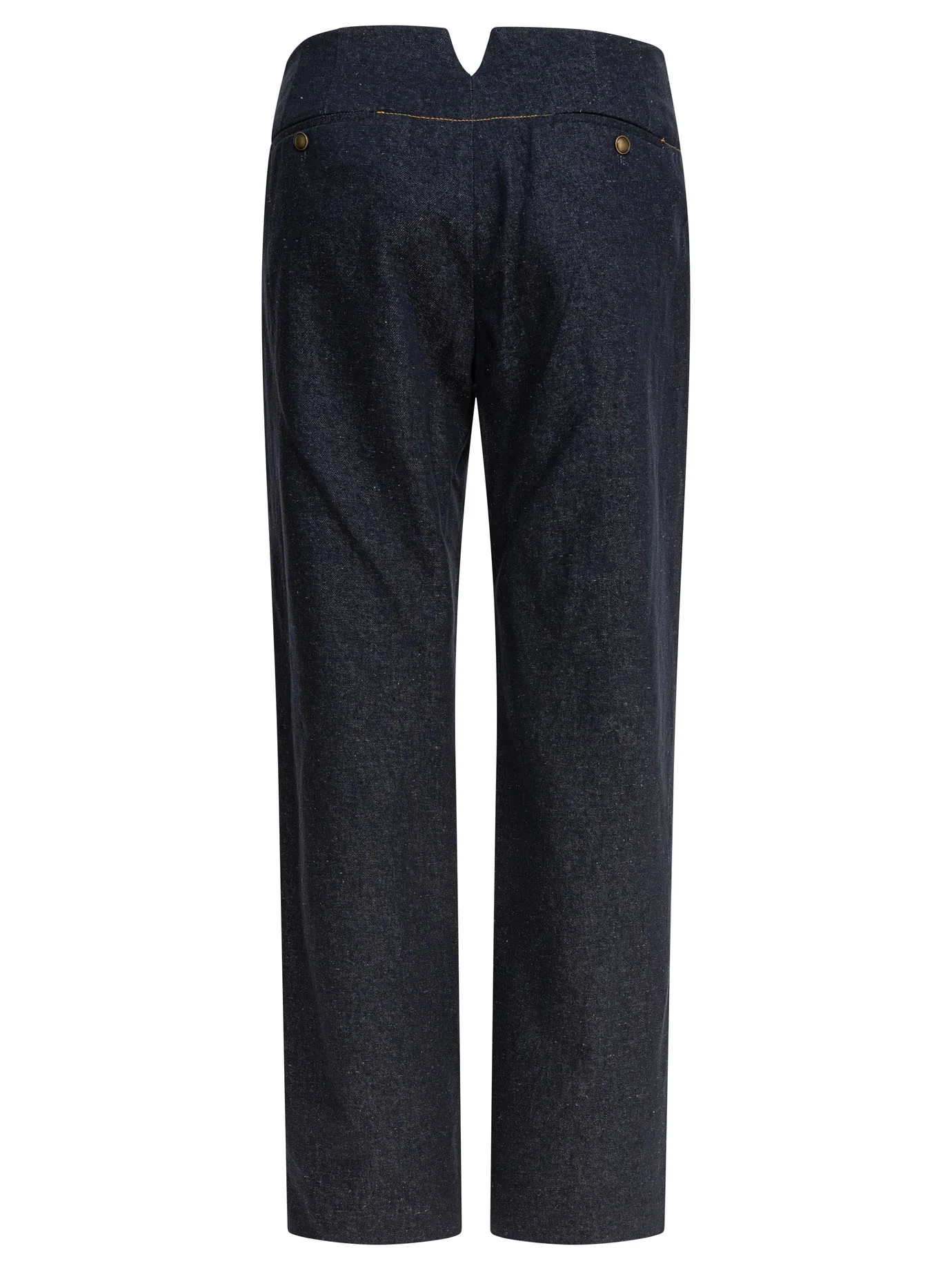 INES DE LA FRESSANGE Button-detailed High-waisted Trousers - Image 2