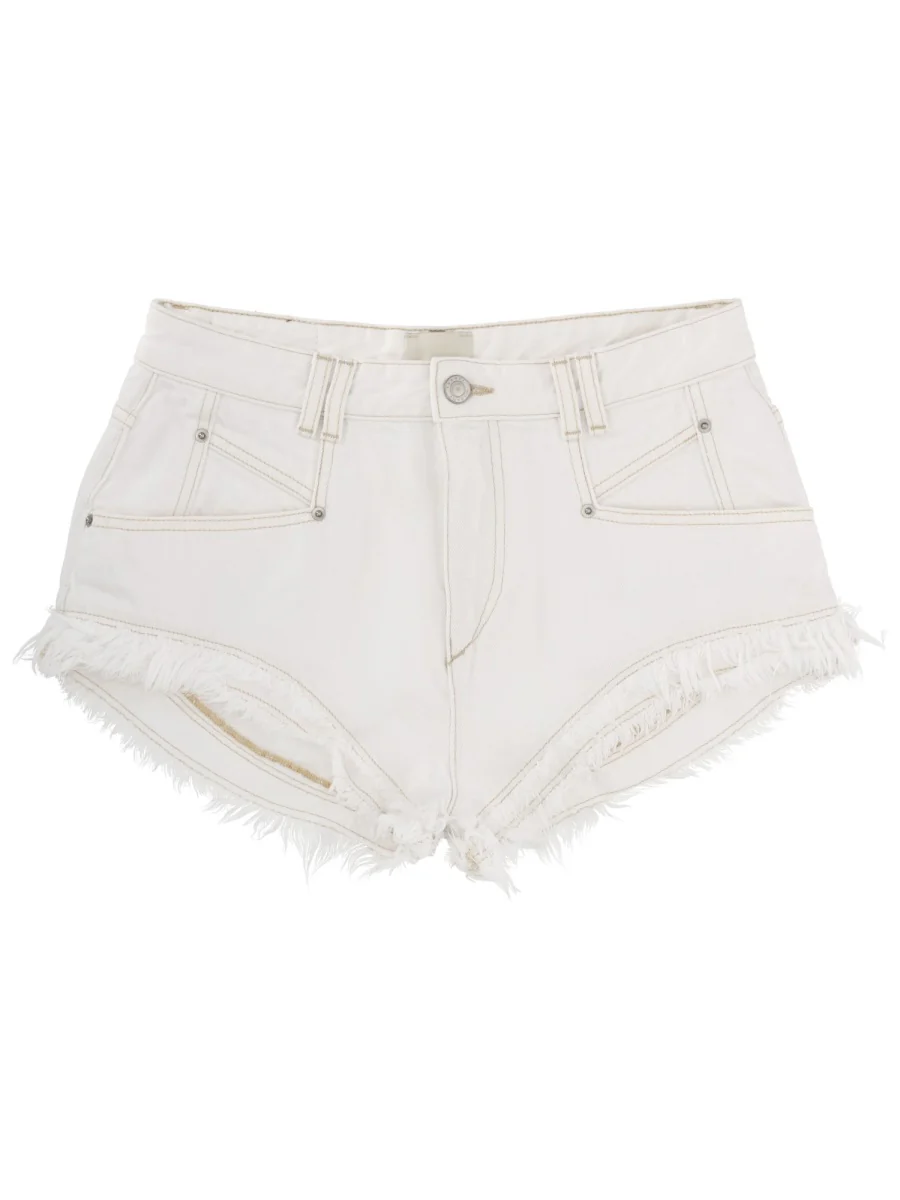 ISABEL MARANT Eneidala Shorts Woman - Image 4