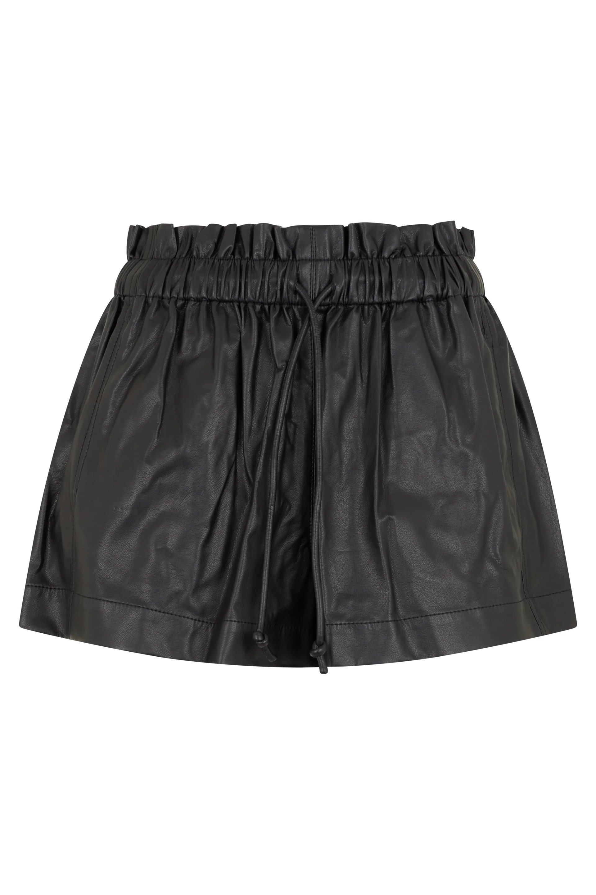Isabel Marant MARANT ÉTOILE Naline Faux Leather Shorts - Image 4