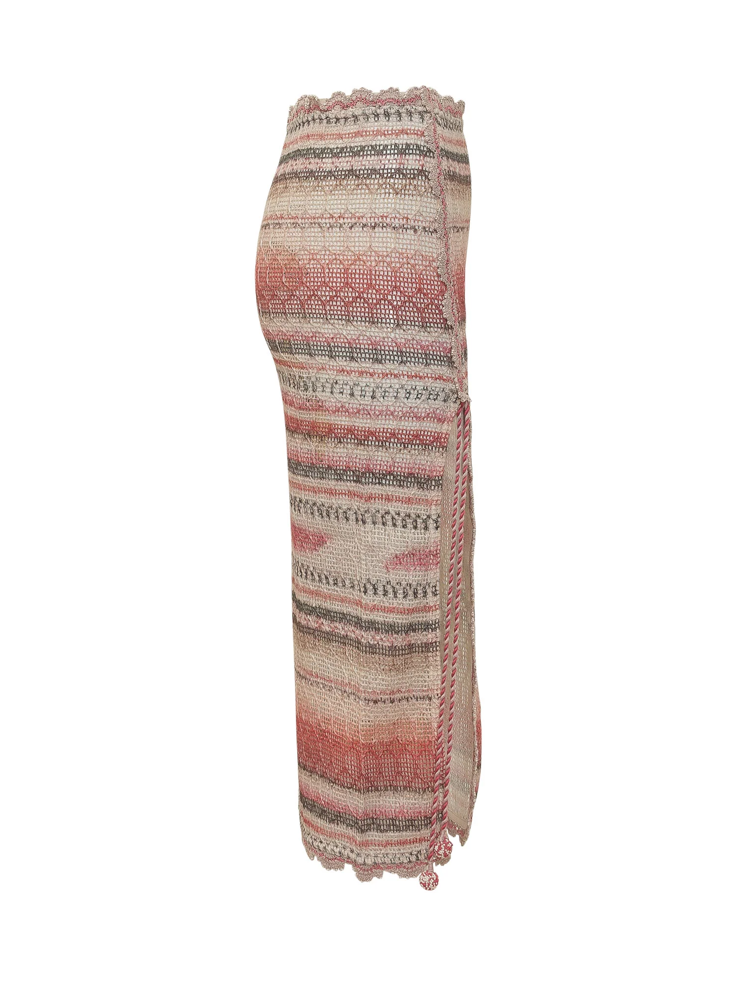 Isabel Marant Midi Boho Striped Skirt - Image 3