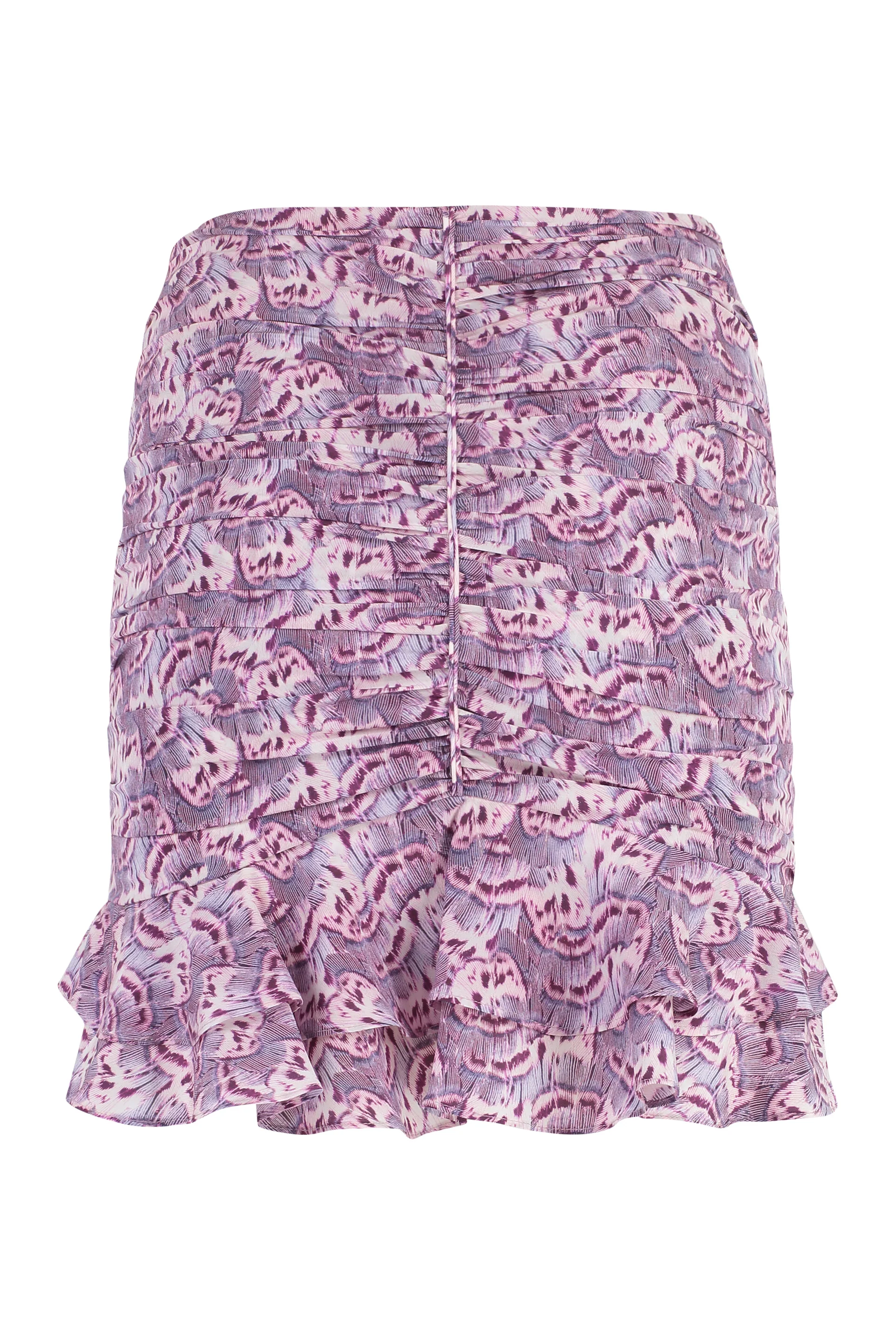 ISABEL MARANT Milendi Printed Silk Skirt - Image 2