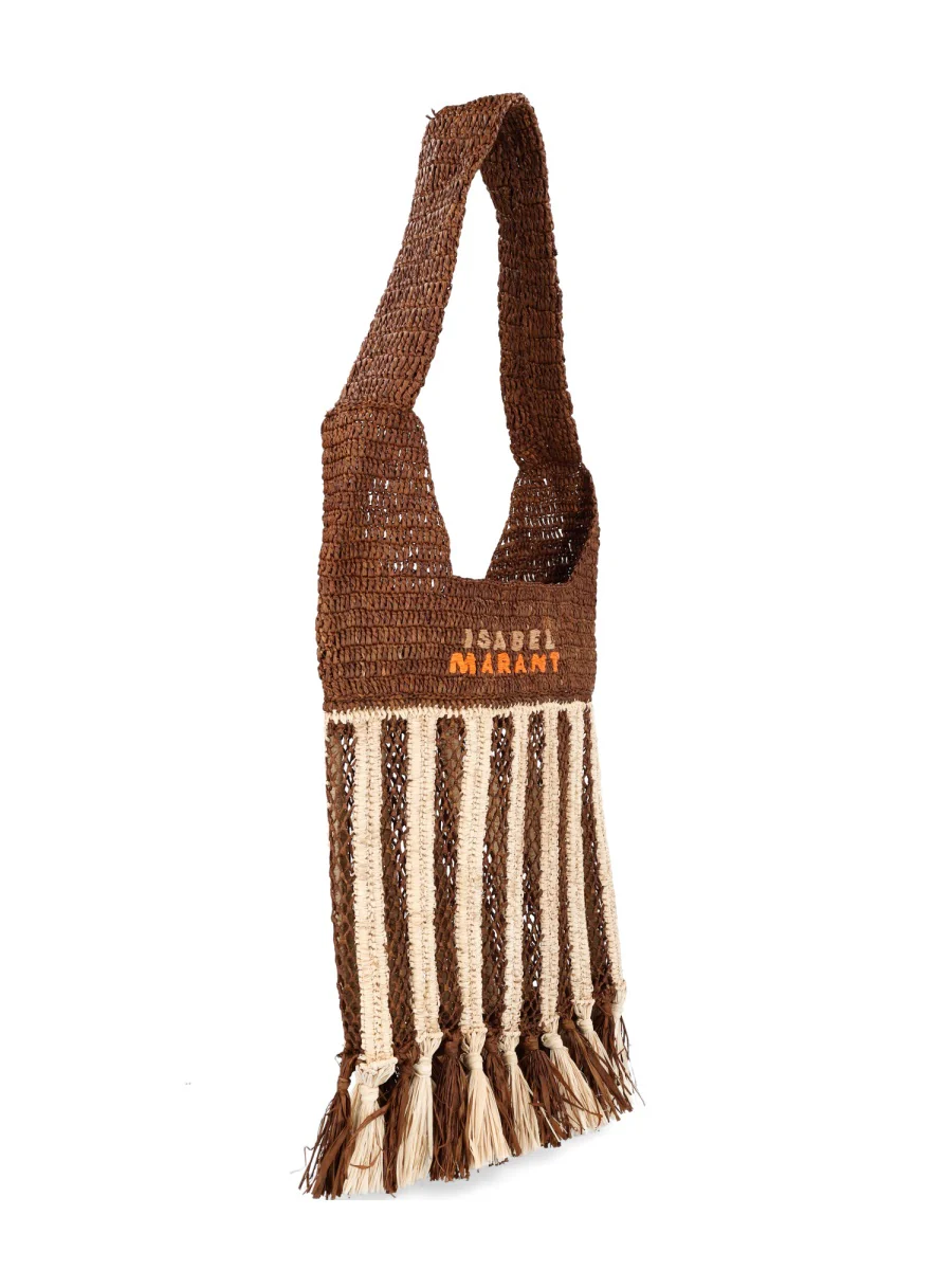 Isabel Marant Mini Raffia Shoulder Bag - 30 CM X 28 CM - Image 3