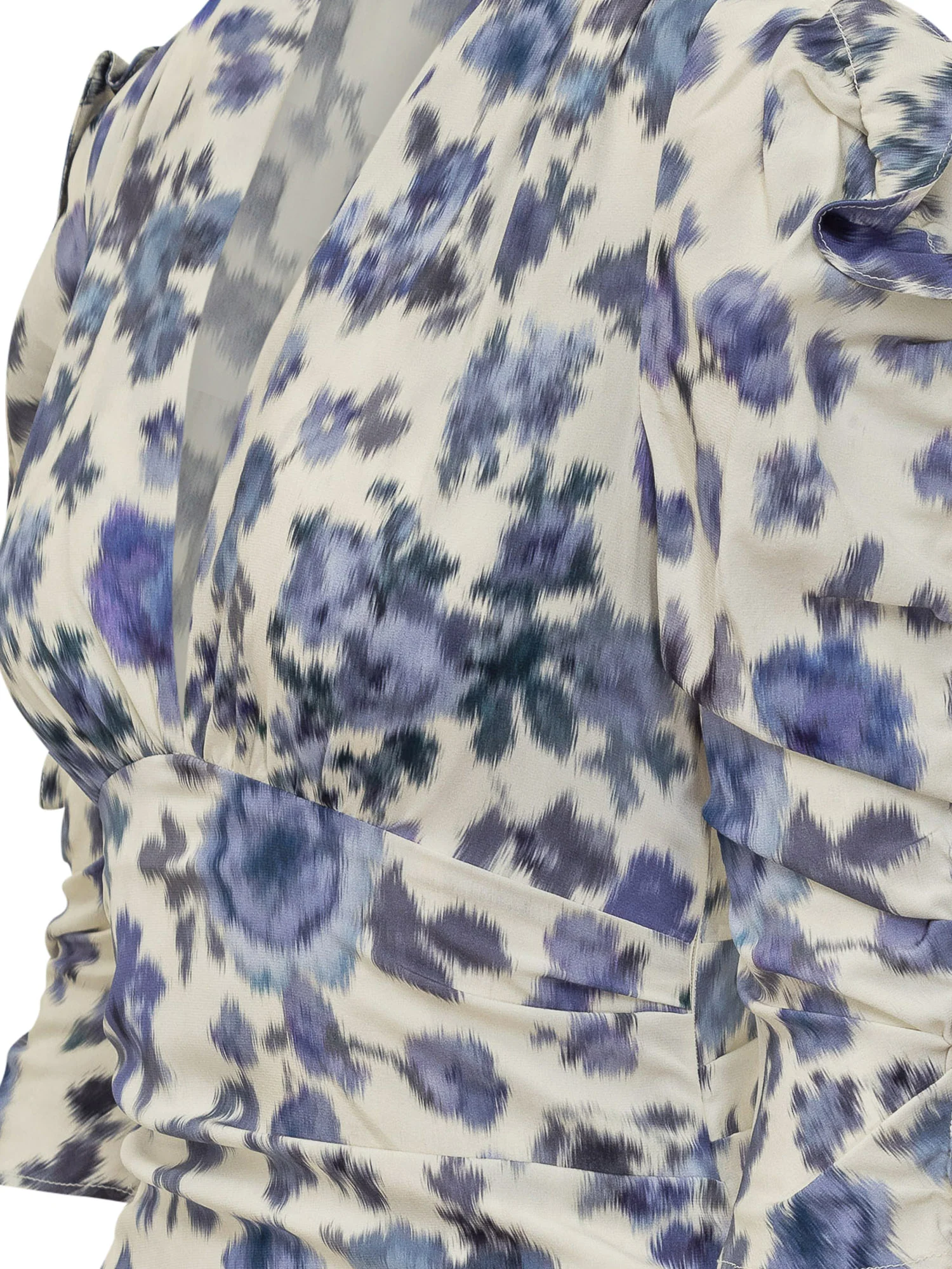 Isabel Marant Mini Suit with Ruched Sleeves - Image 3