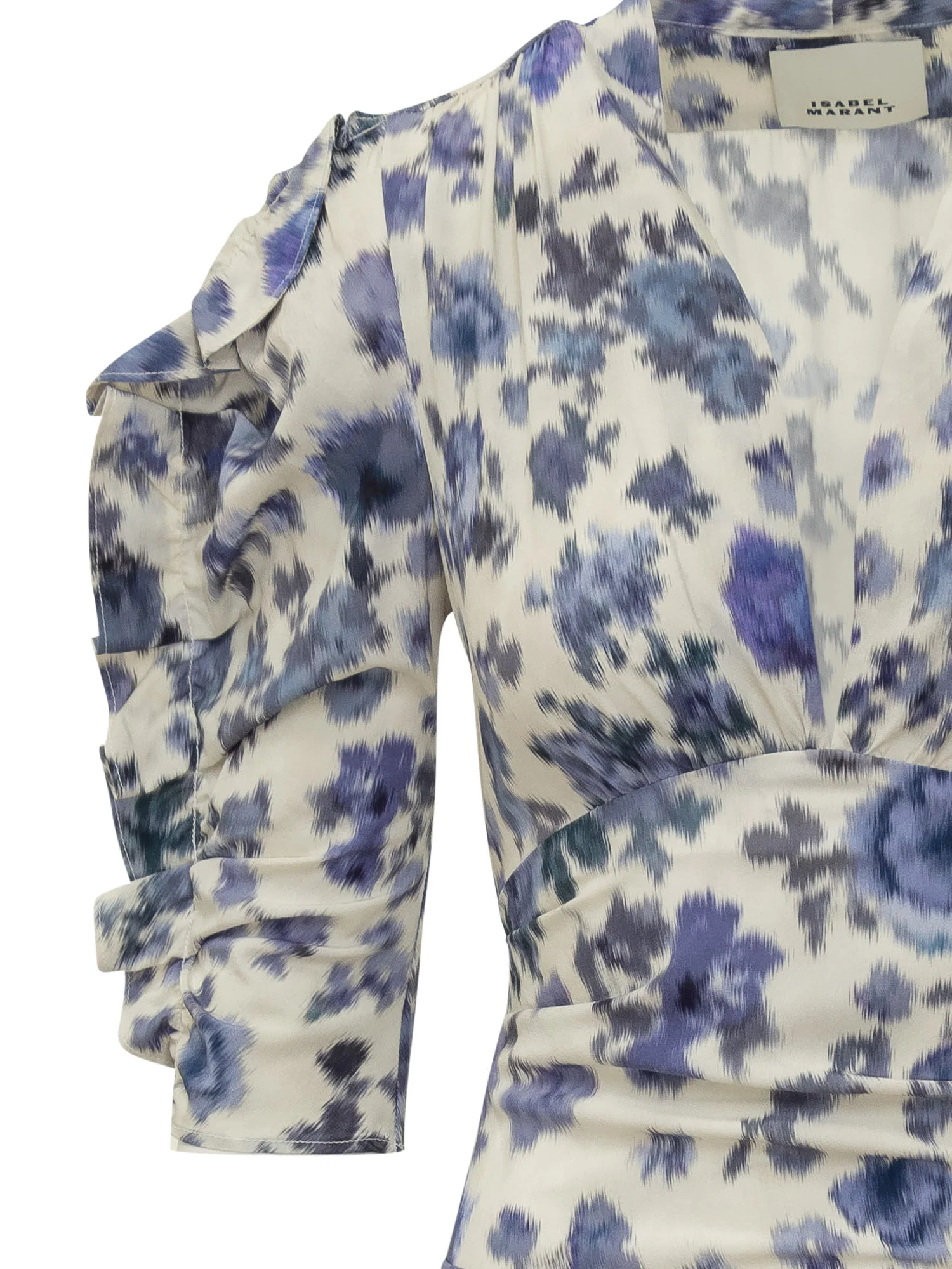 Isabel Marant Mini Suit with Ruched Sleeves - Image 4