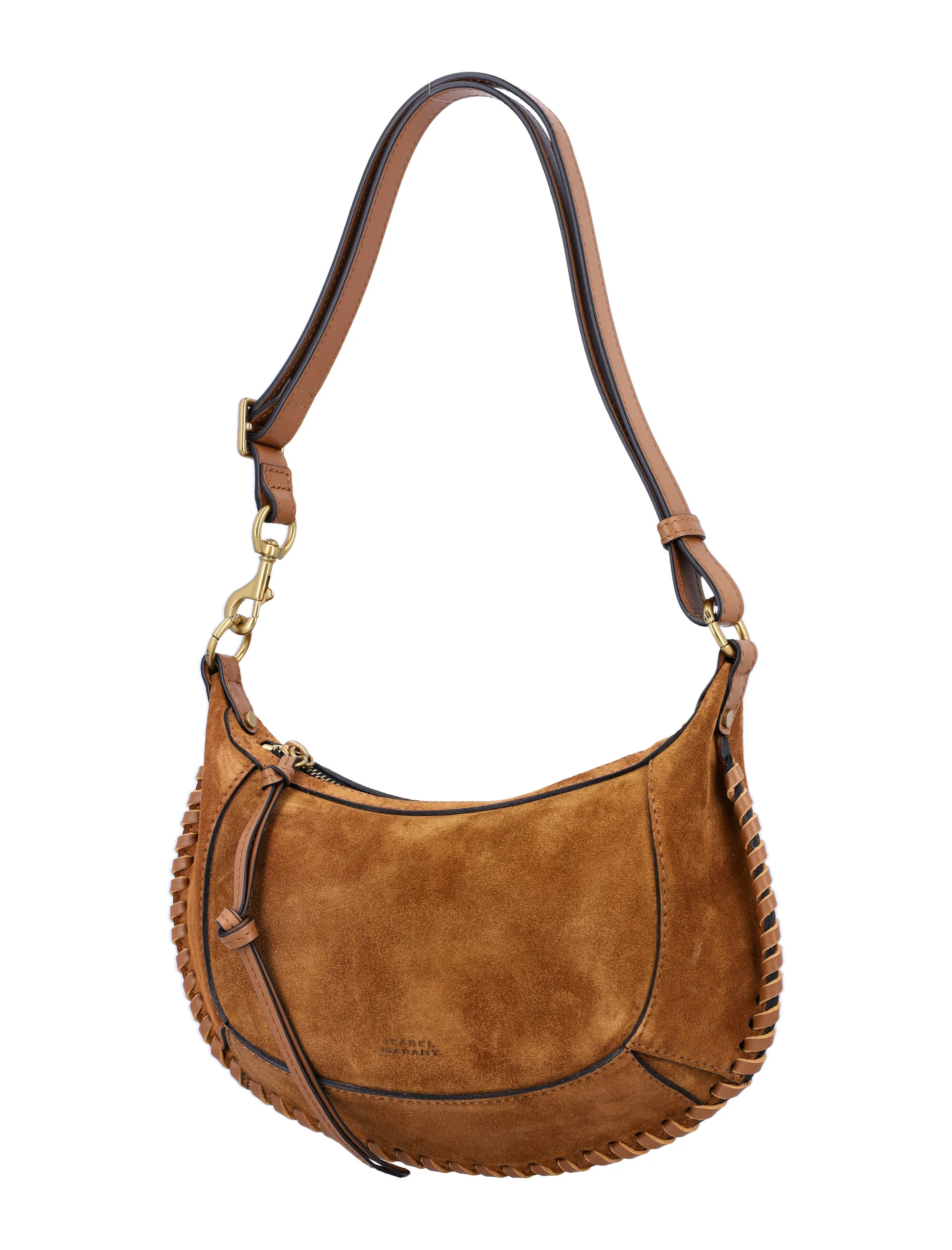 Isabel Marant Oskan Moon Bag in Full-grain Leather - Image 3