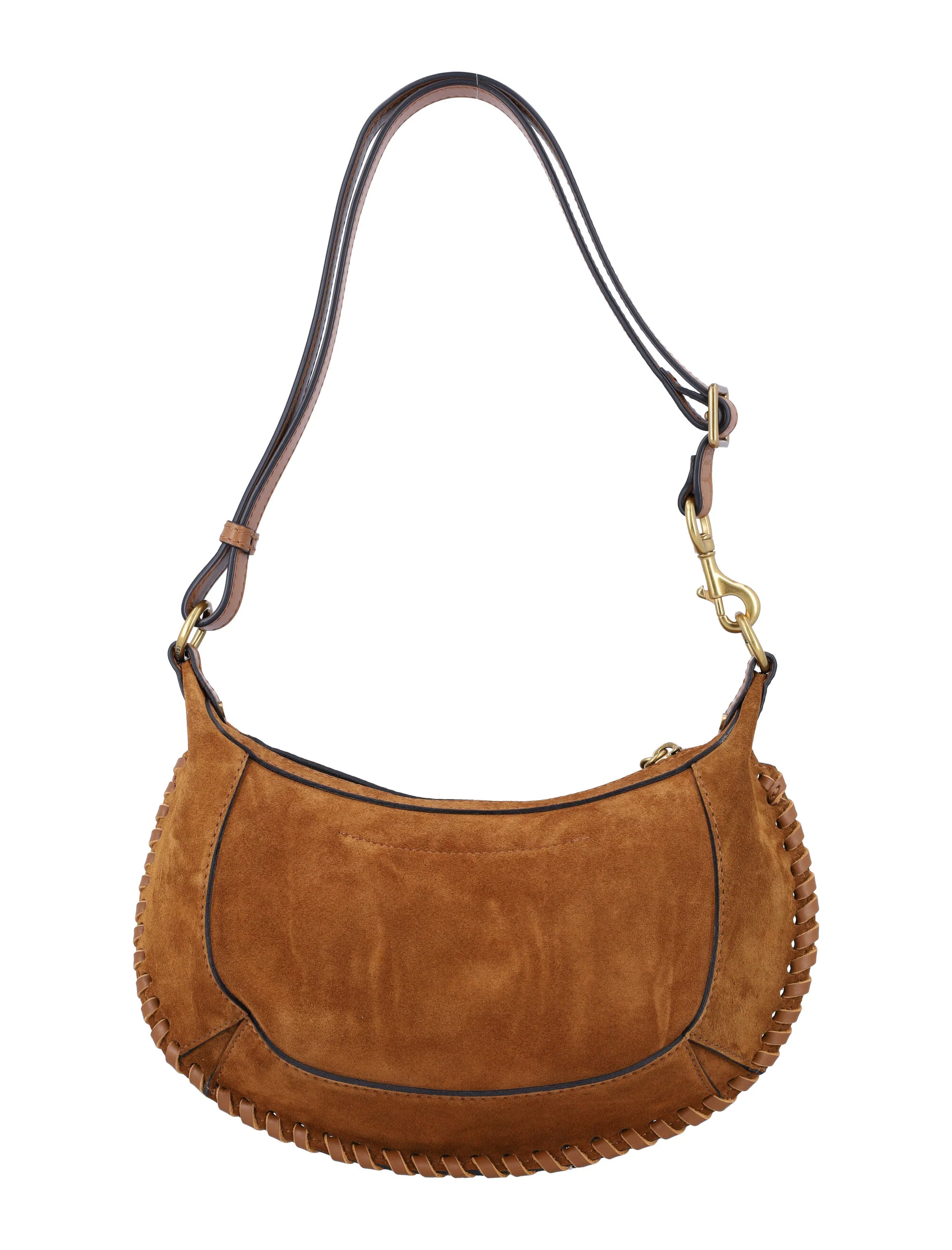 Isabel Marant Oskan Moon Bag in Full-grain Leather - Image 4