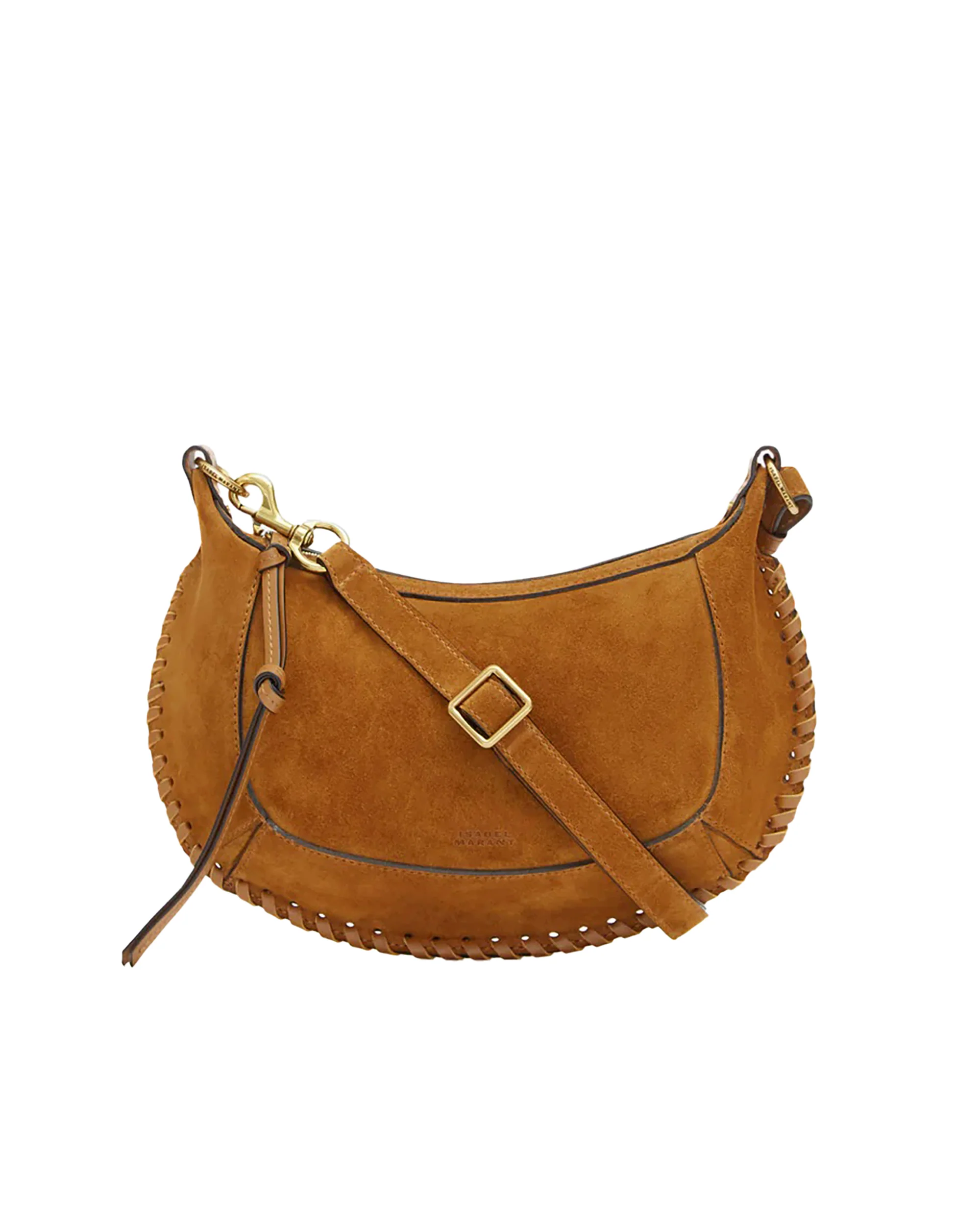 Isabel Marant Oskan Moon Bag in Full-grain Leather - Image 5