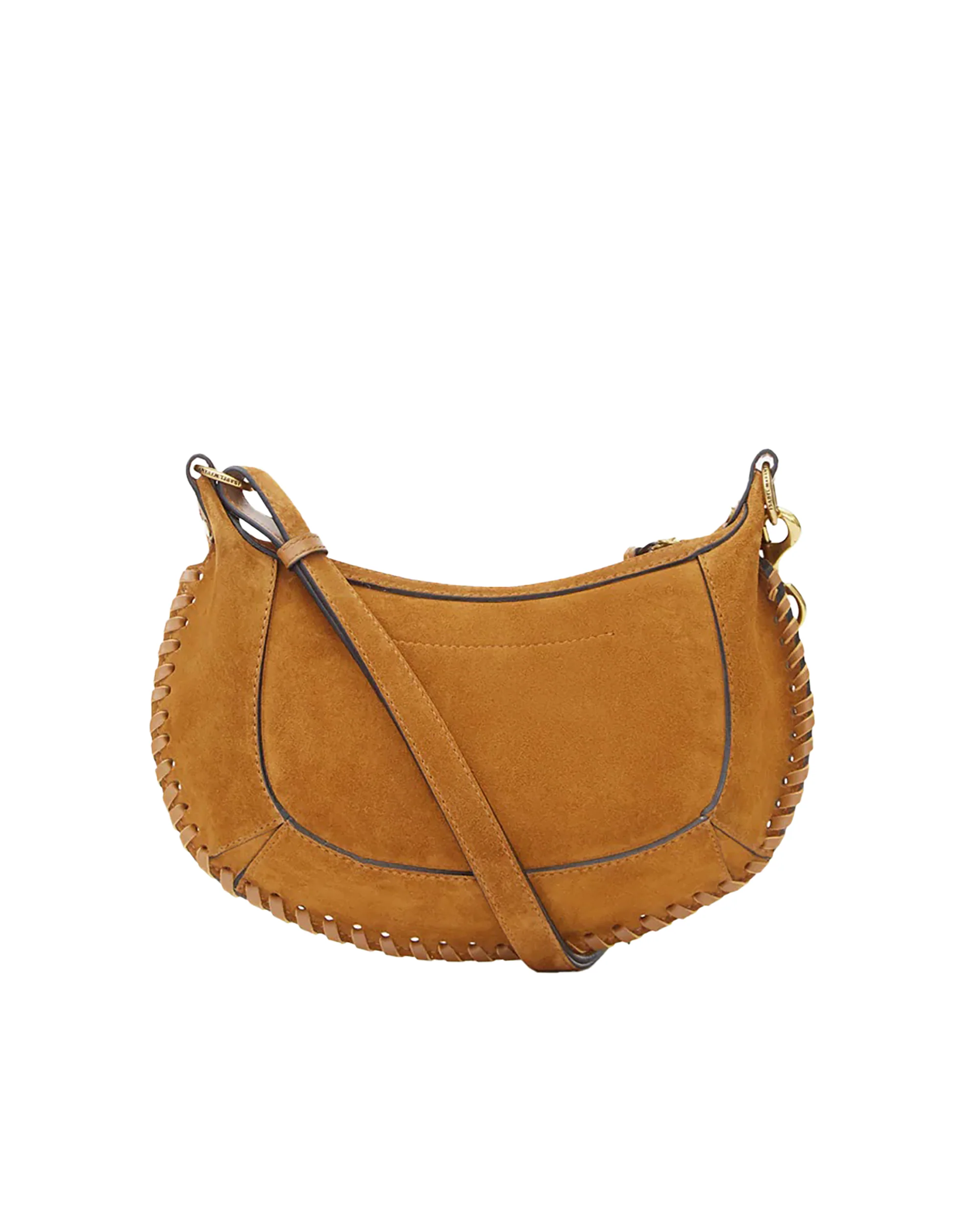 Isabel Marant Oskan Moon Bag in Full-grain Leather - Image 6