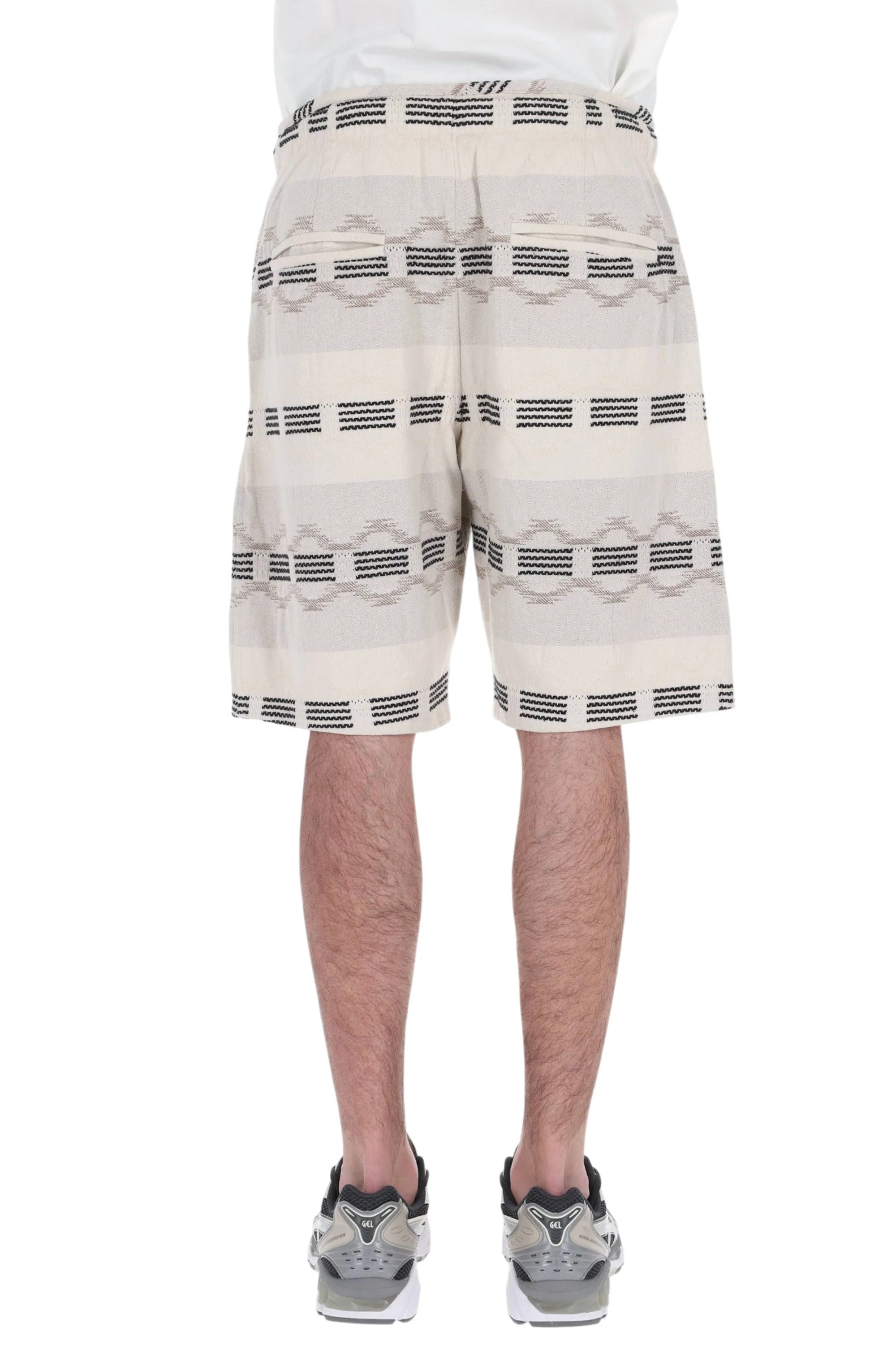Isabel Marant Stylish Ecru Shorts for Men - Image 3