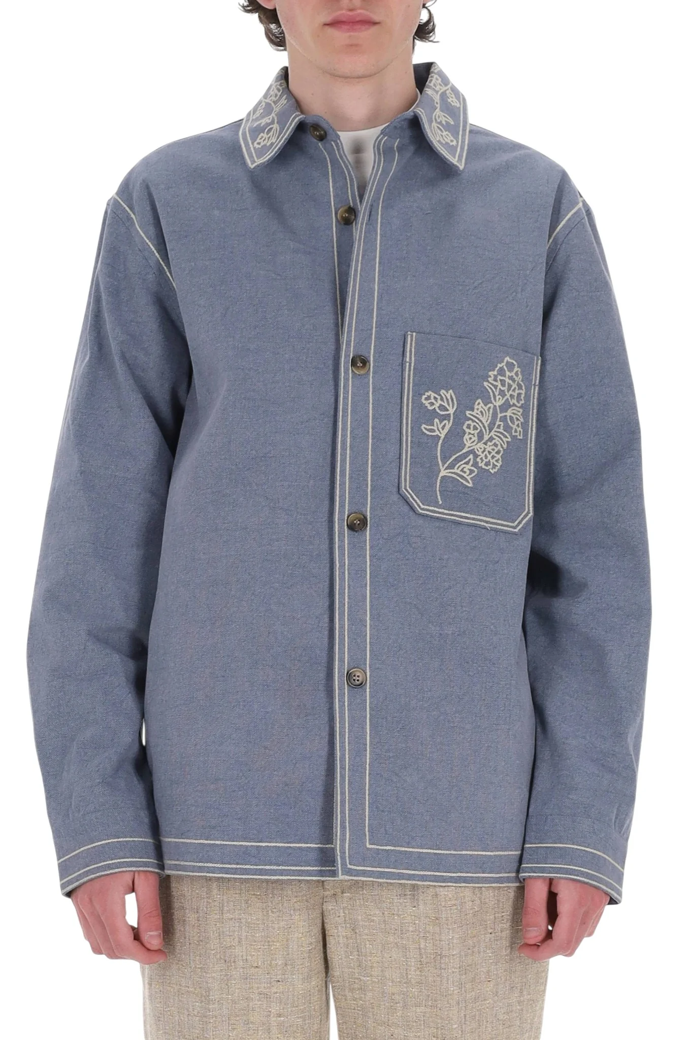 Isabel Marant Stylish Men's Denim Coat