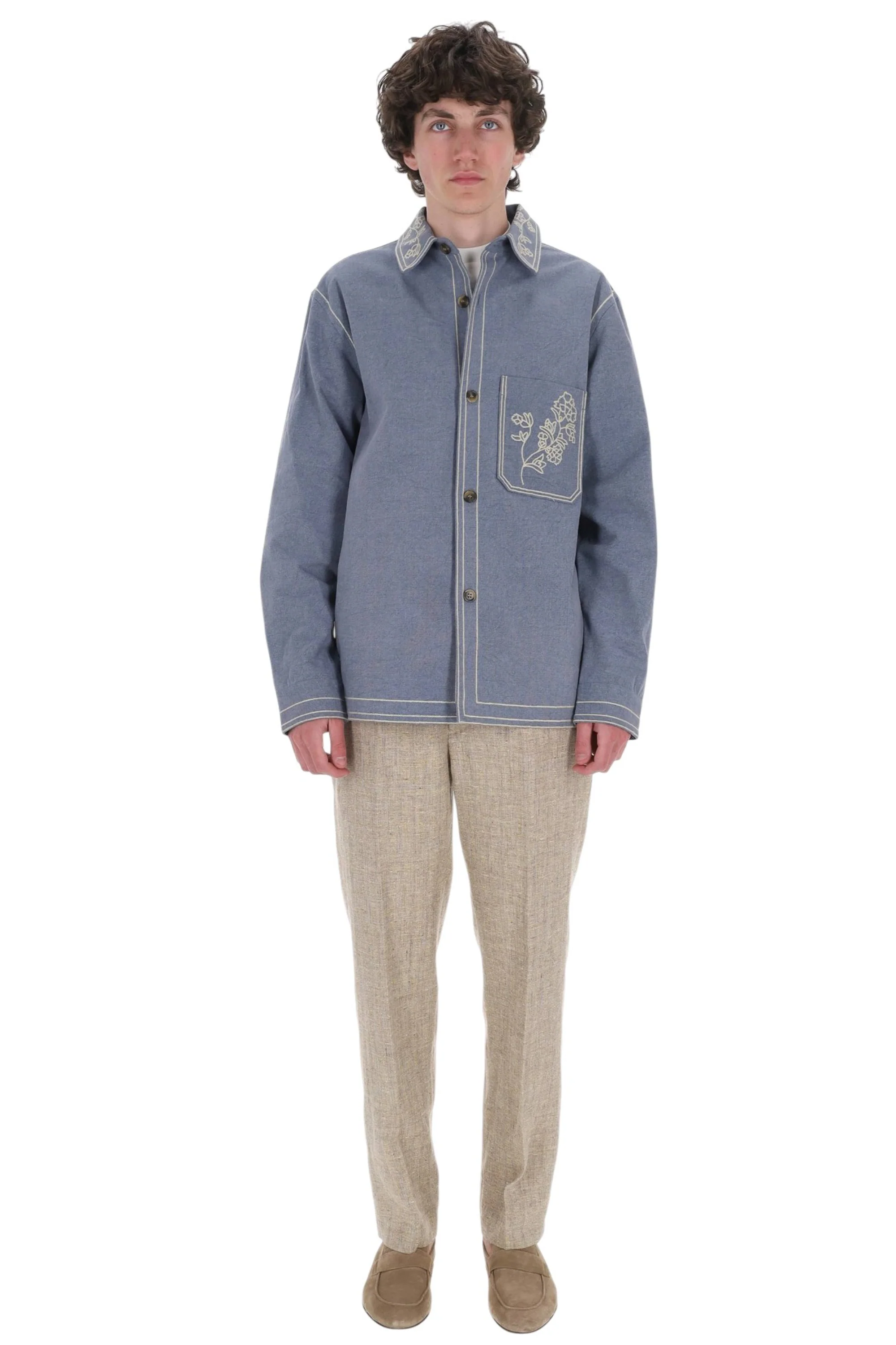 Isabel Marant Stylish Men's Denim Coat - Image 2