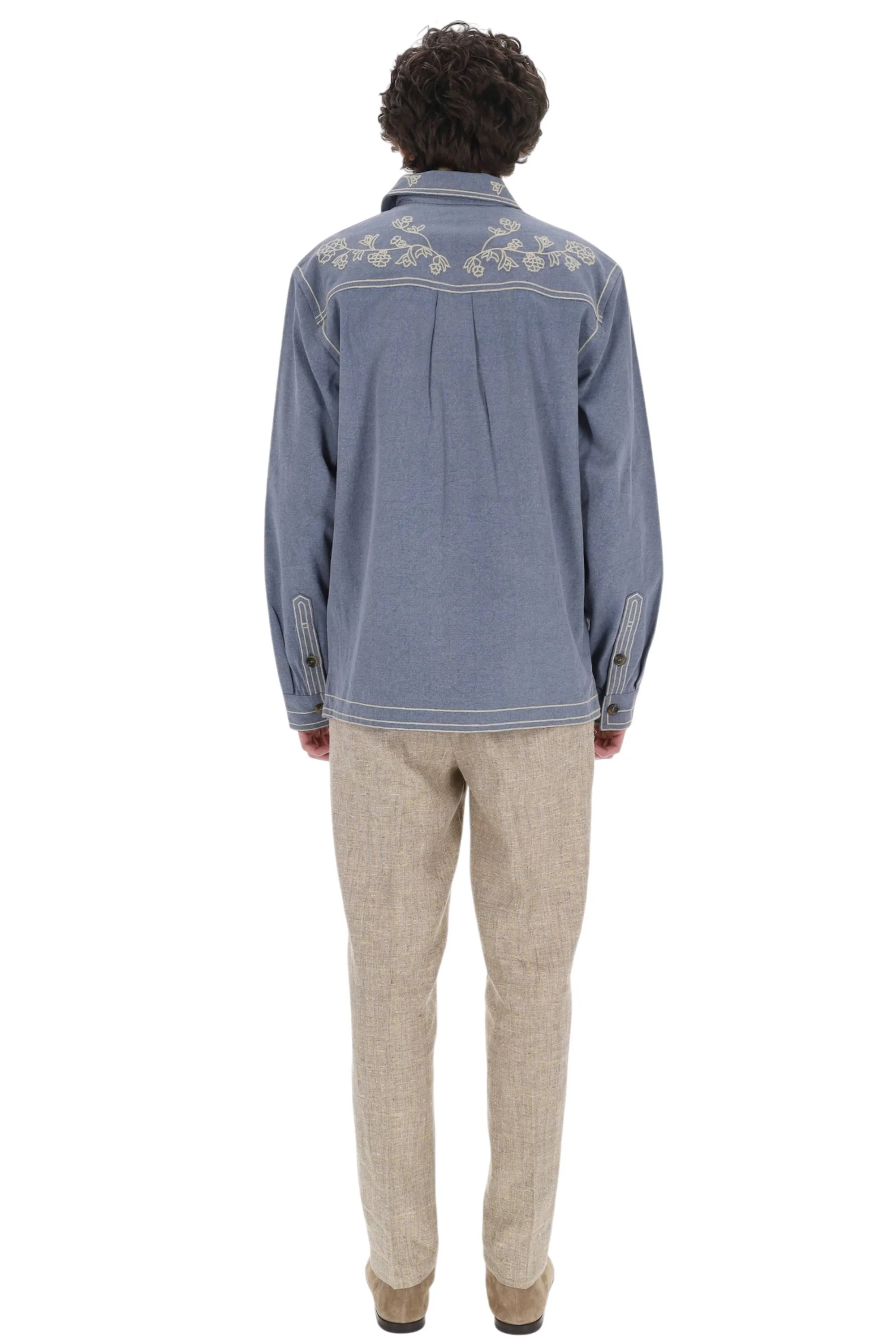 Isabel Marant Stylish Men's Denim Coat - Image 4