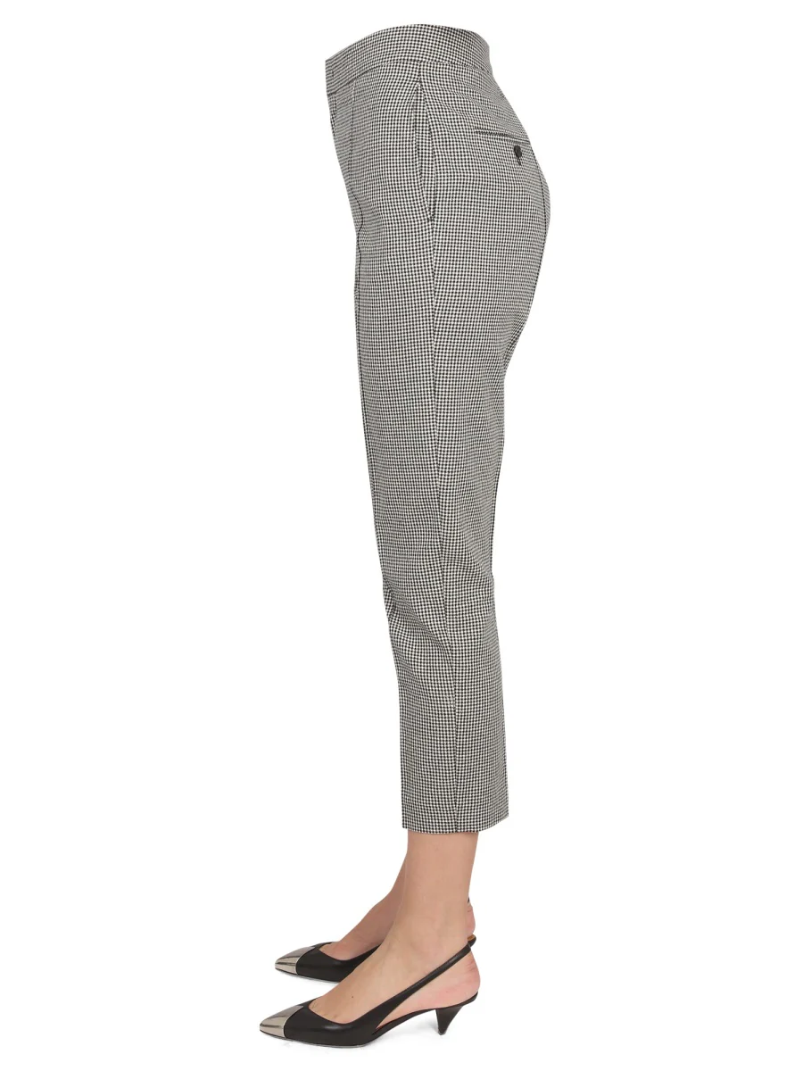 Isabel Marant Trendy Hook and Zipper Closure Trousers for Women - SS23 - Image 3
