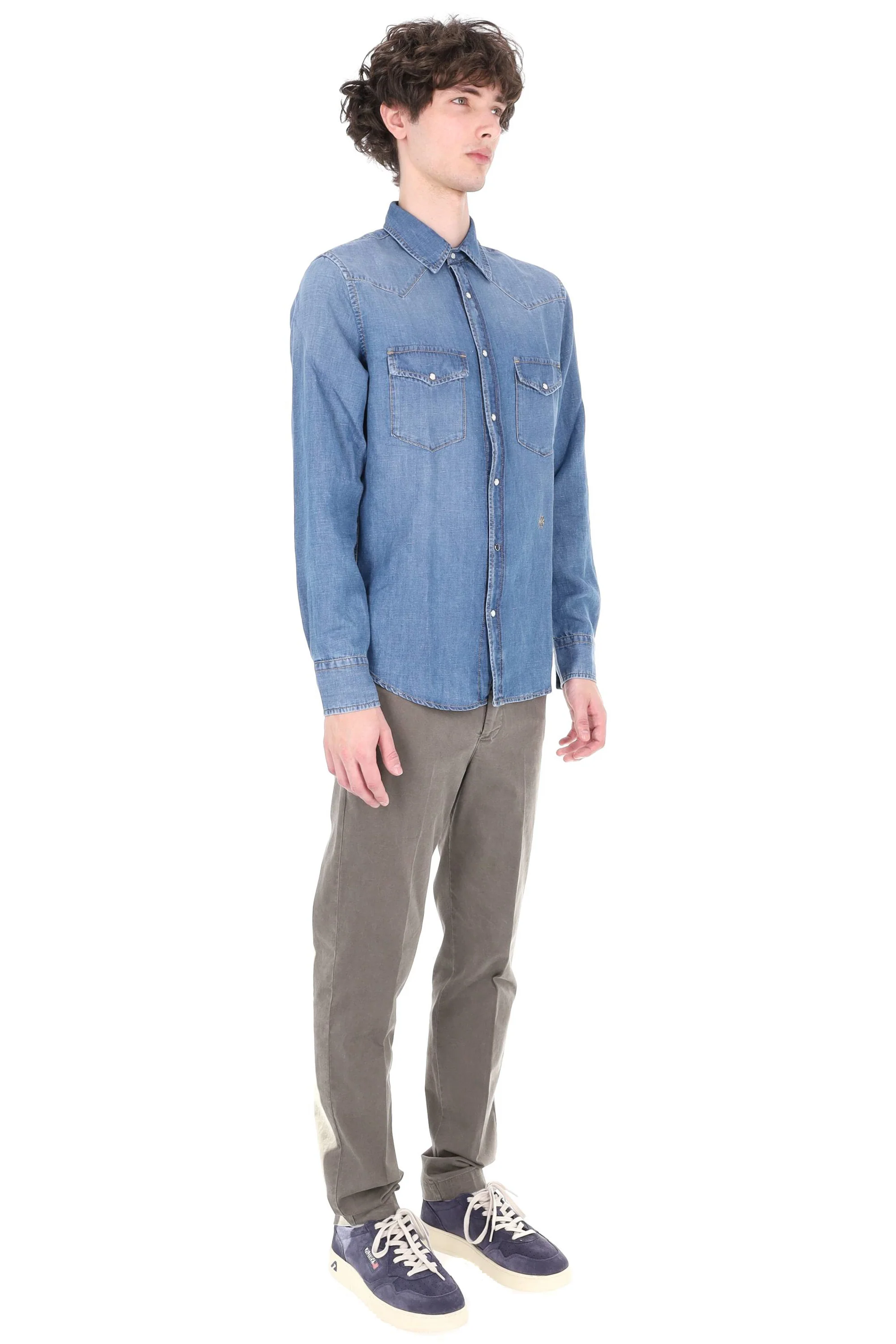 Jacob Cohen Stylish Men's Denim Shirt - P26 Season - Image 3