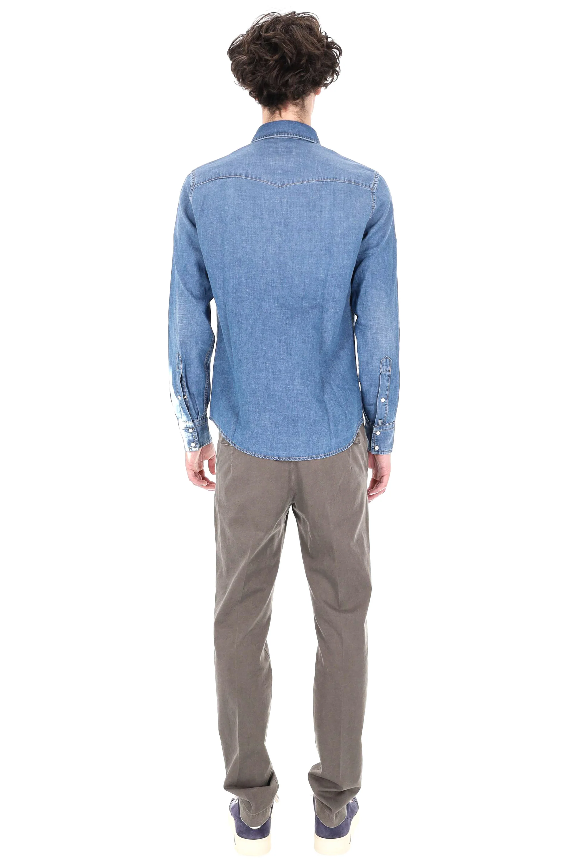 Jacob Cohen Stylish Men's Denim Shirt - P26 Season - Image 4