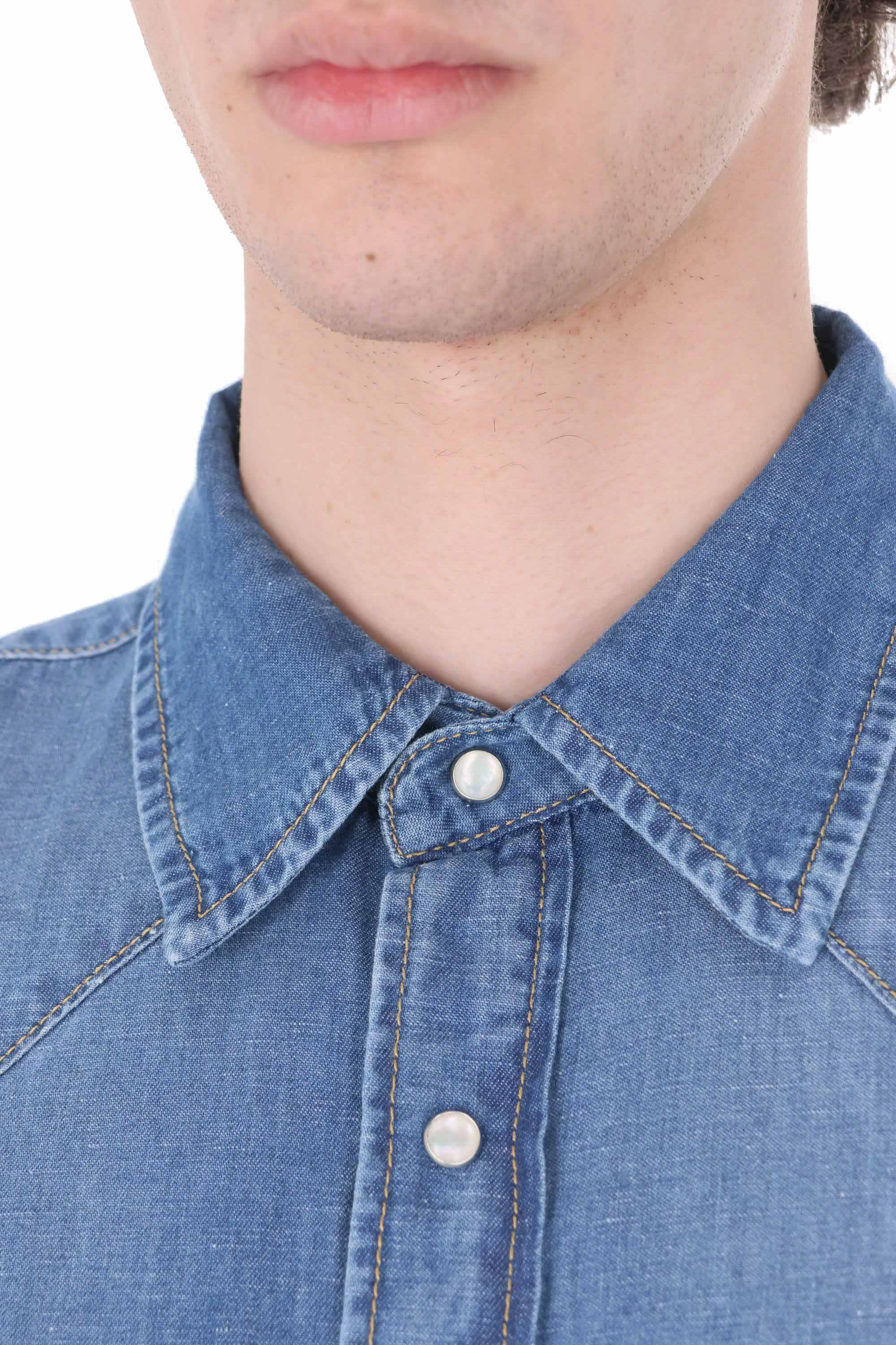 Jacob Cohen Stylish Men's Denim Shirt - P26 Season - Image 5