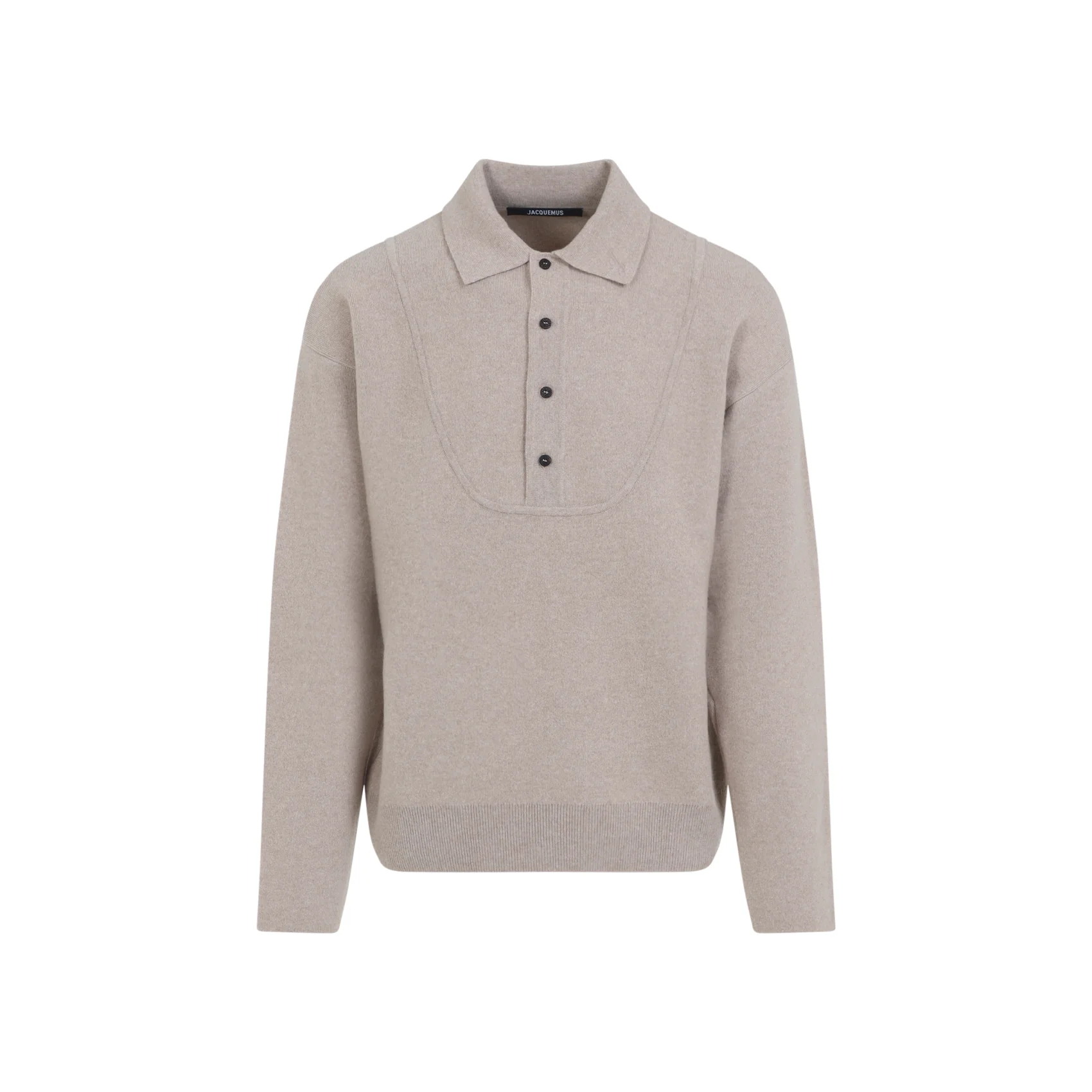 JACQUEMUS Buttoned Polo-neck Sweater - Image 5