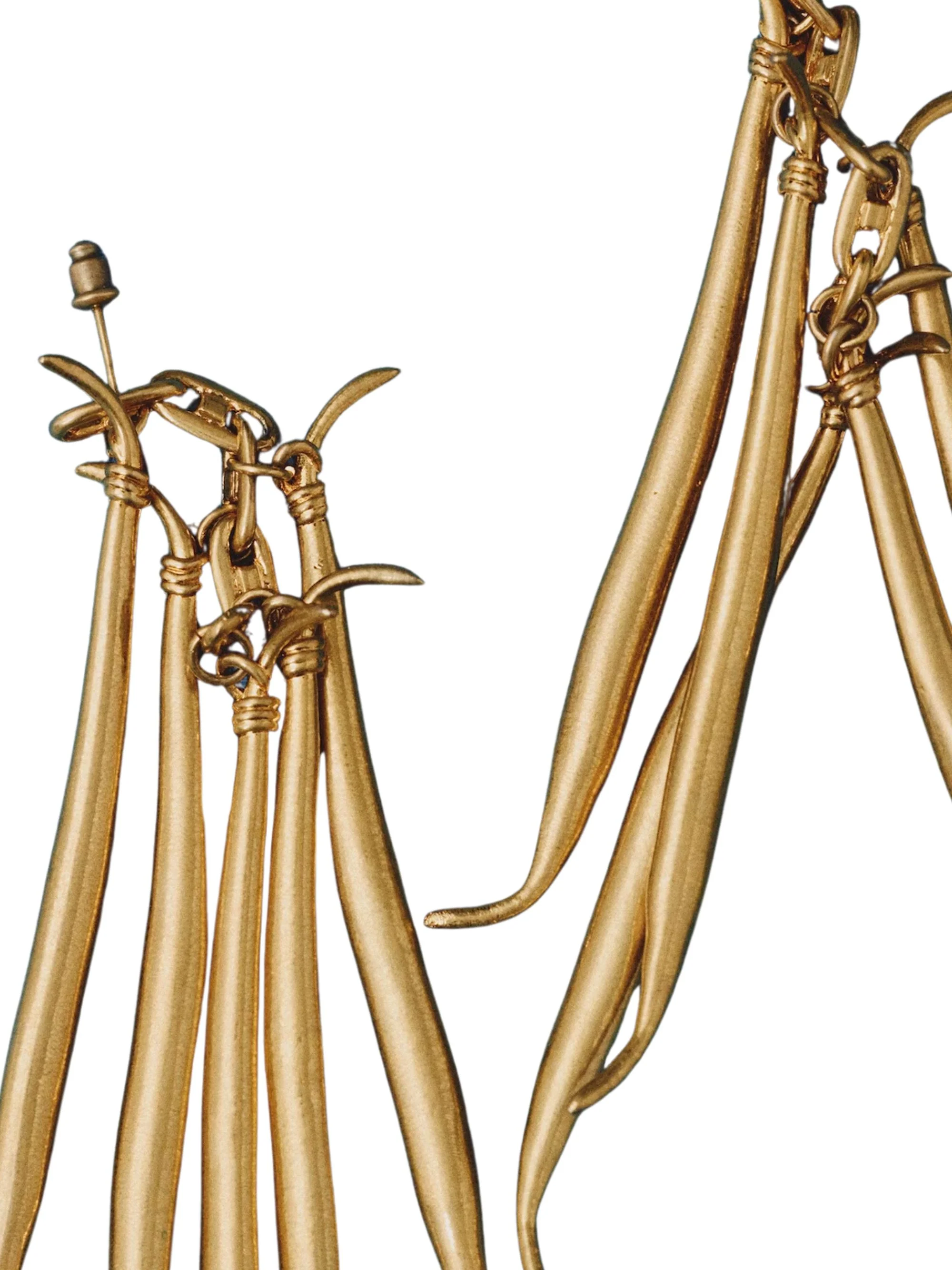 JACQUEMUS Les Boucles Haricots Earrings - Image 3