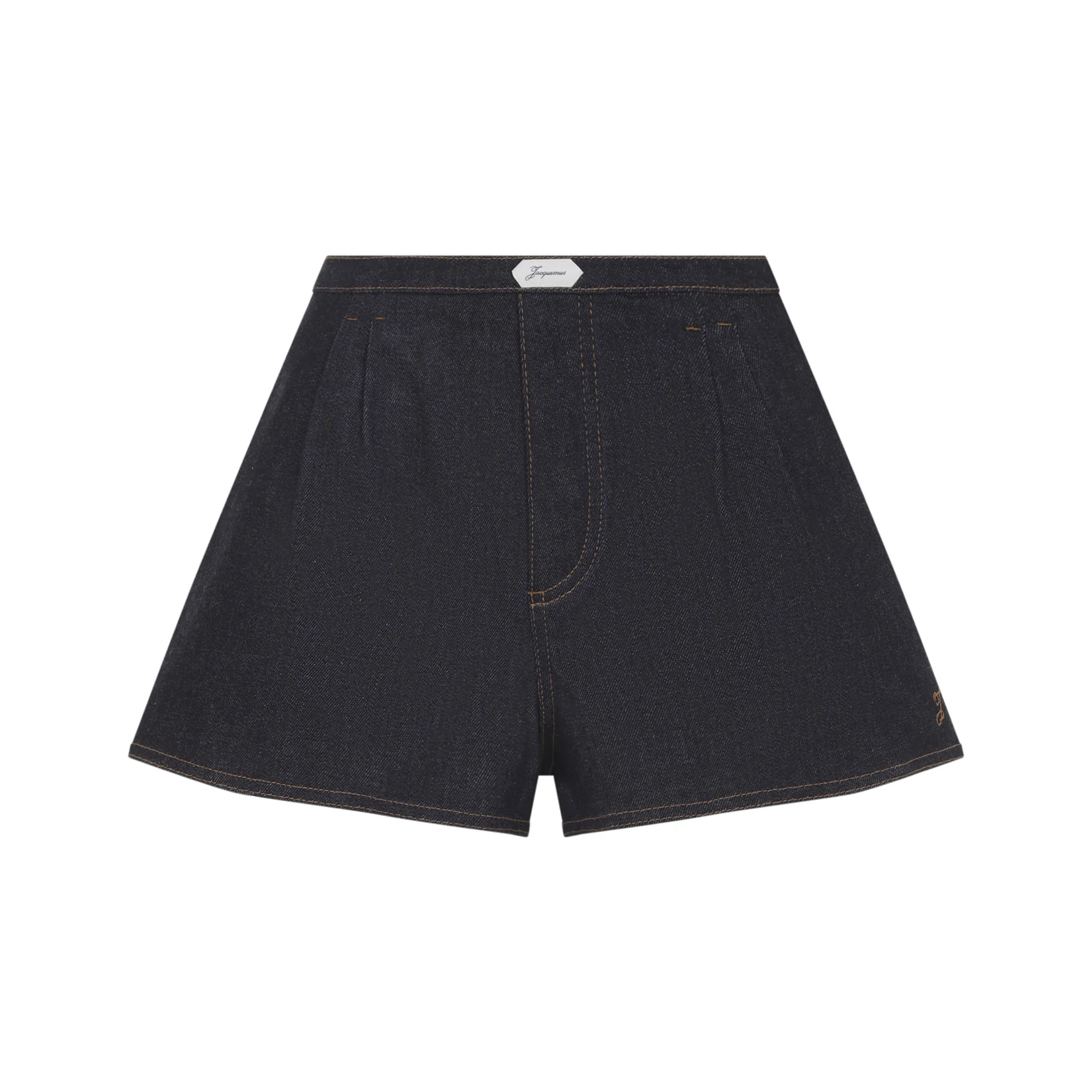 Jacquemus Logo Detailed Denim Shorts - Image 7