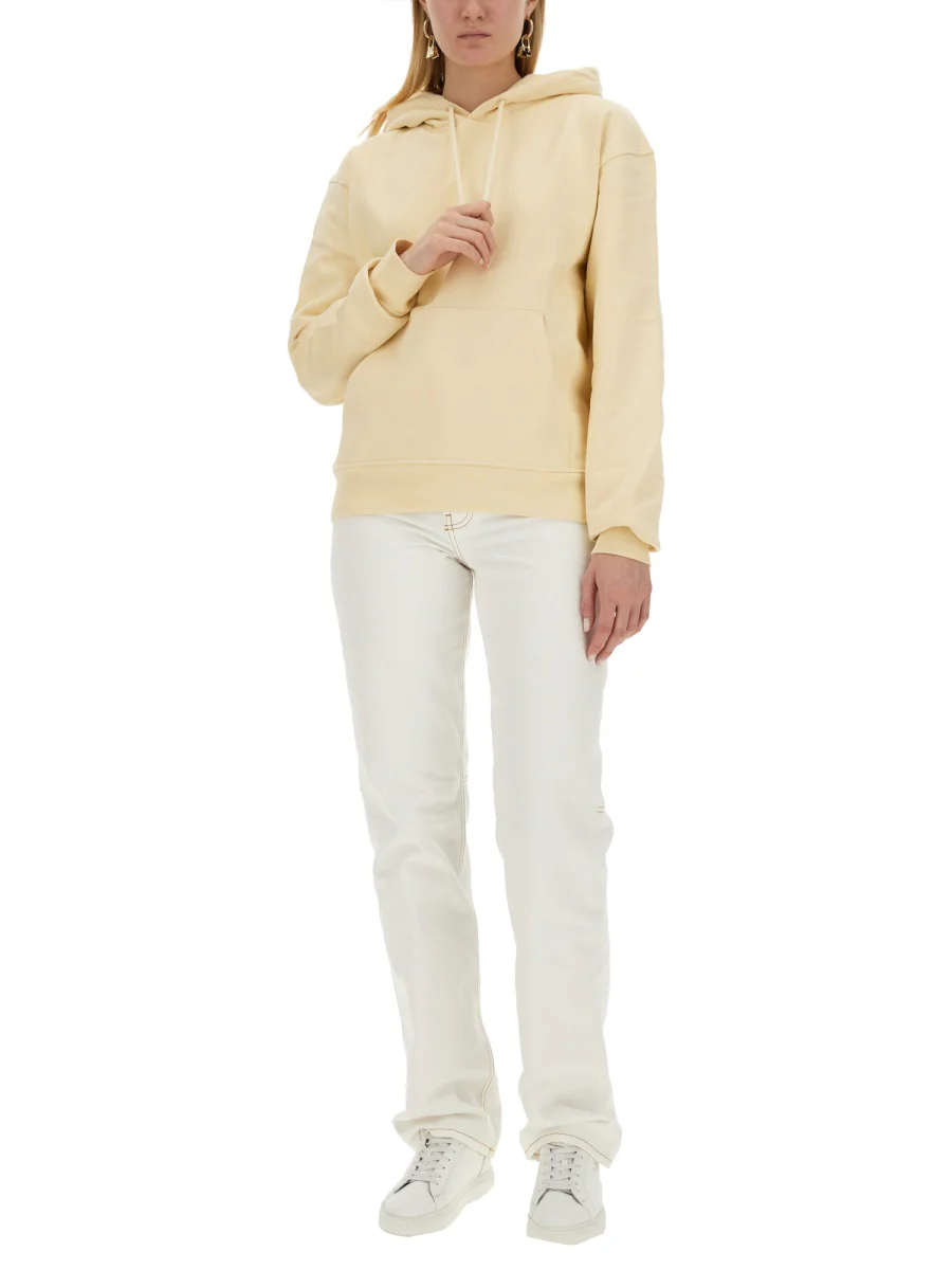 JACQUEMUS Logo-embroidered Cotton Hoodie - Image 2