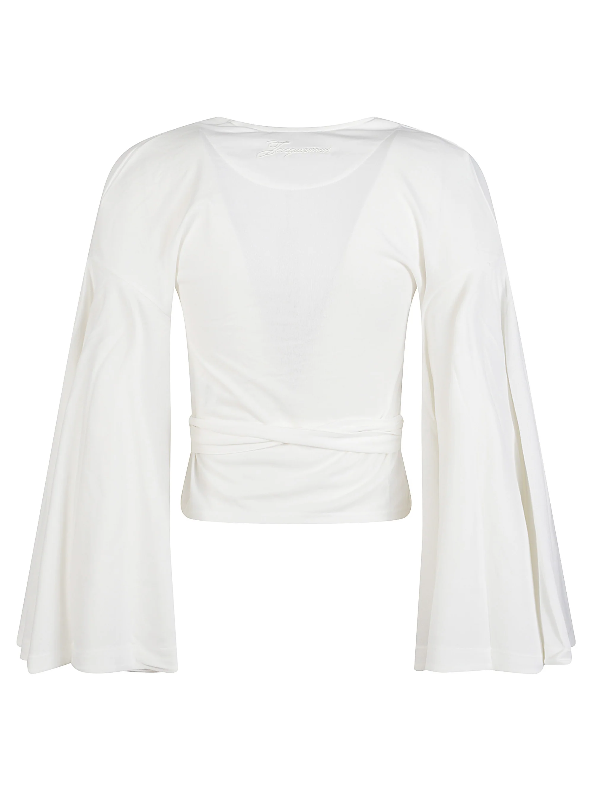 JACQUEMUS Long-sleeved Tie Blouse - Image 2