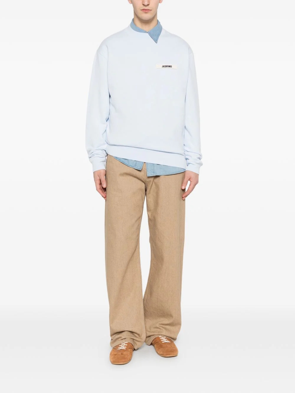 Jacquemus Men's Classic Mini Gros Grain T-Shirt - Image 3
