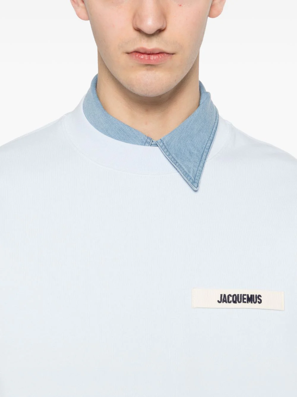 Jacquemus Men's Classic Mini Gros Grain T-Shirt - Image 4