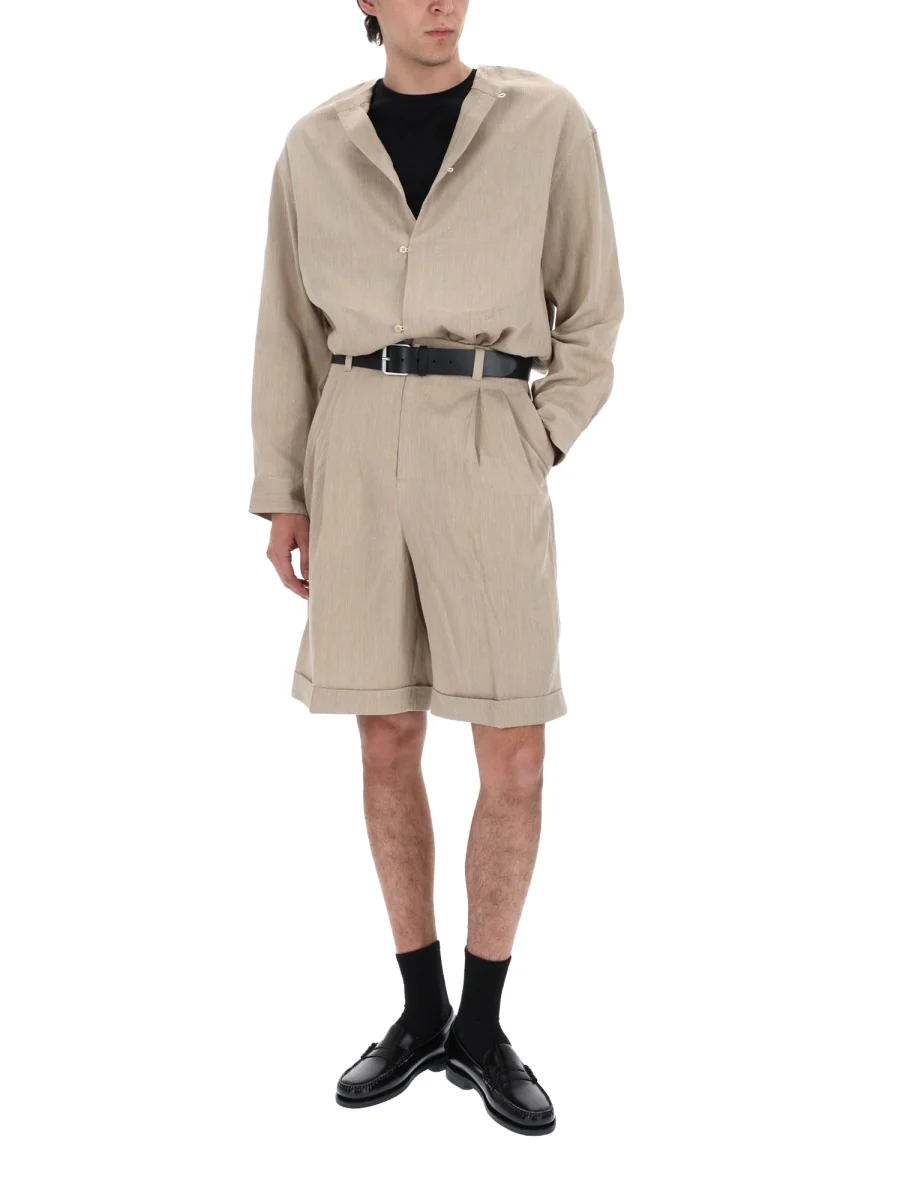 Jacquemus Men's Cotton Mini Shorts - SS26 Collection - Image 3
